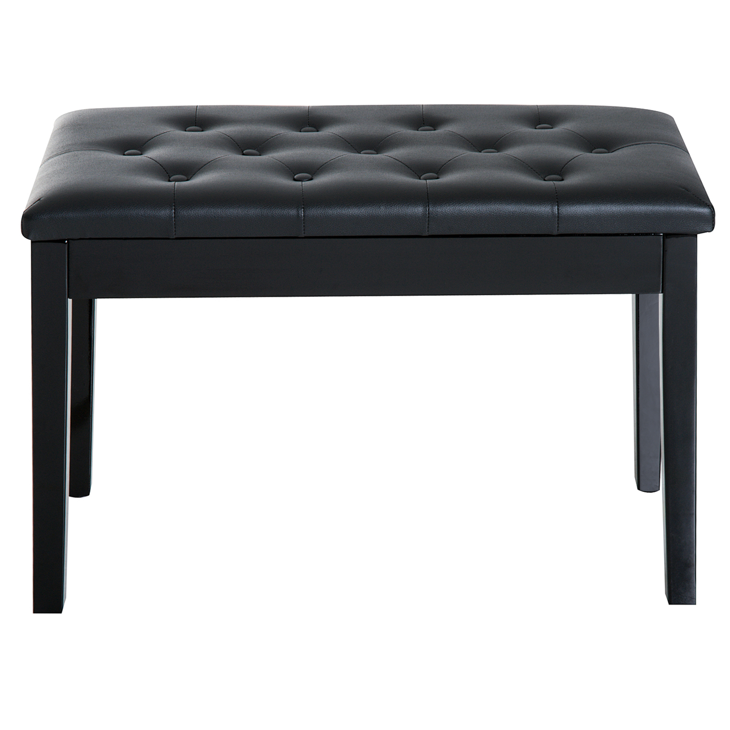 Banc de piano avec rangement et siège en similicuir_voghion.com