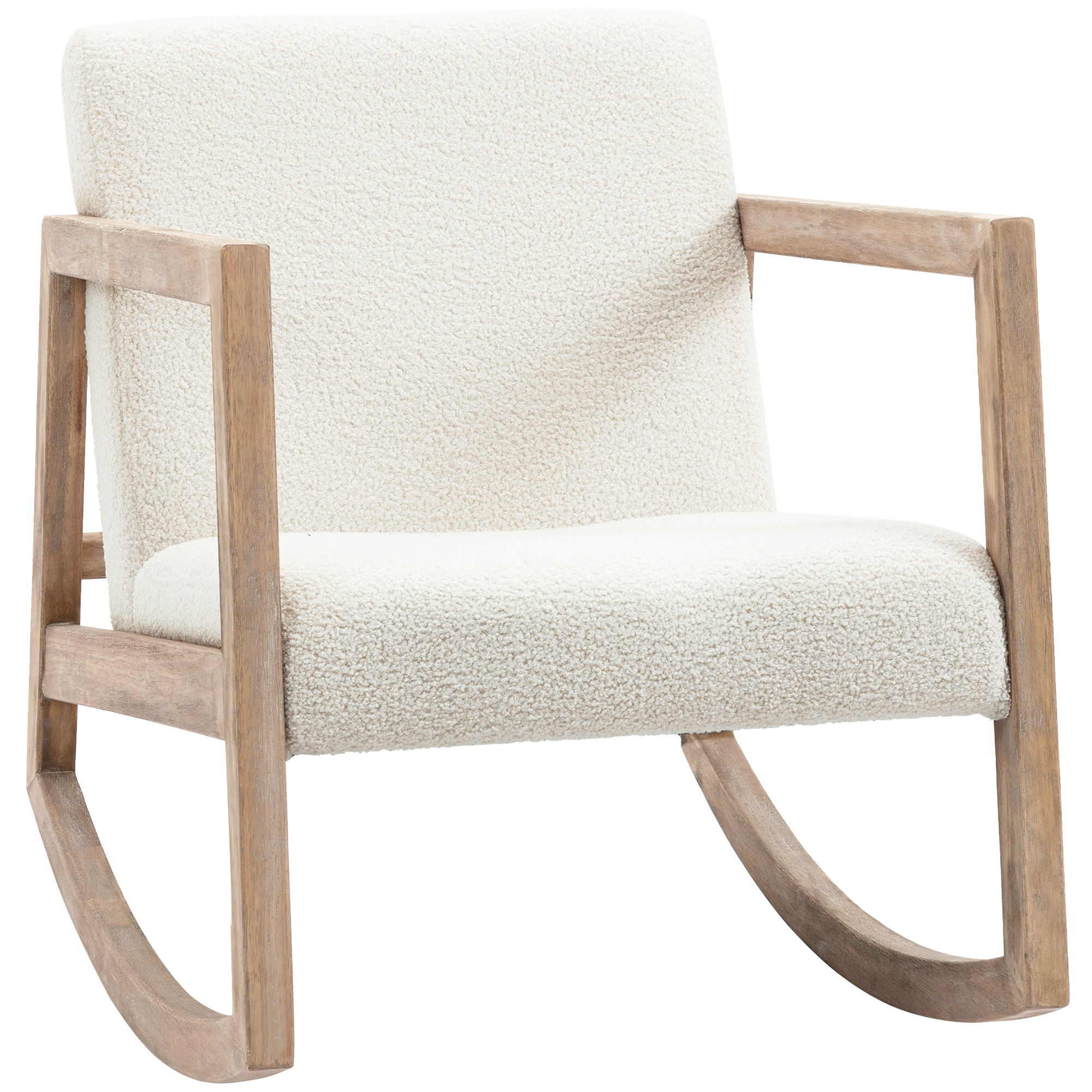 Fauteuil bascule assise spacieuse