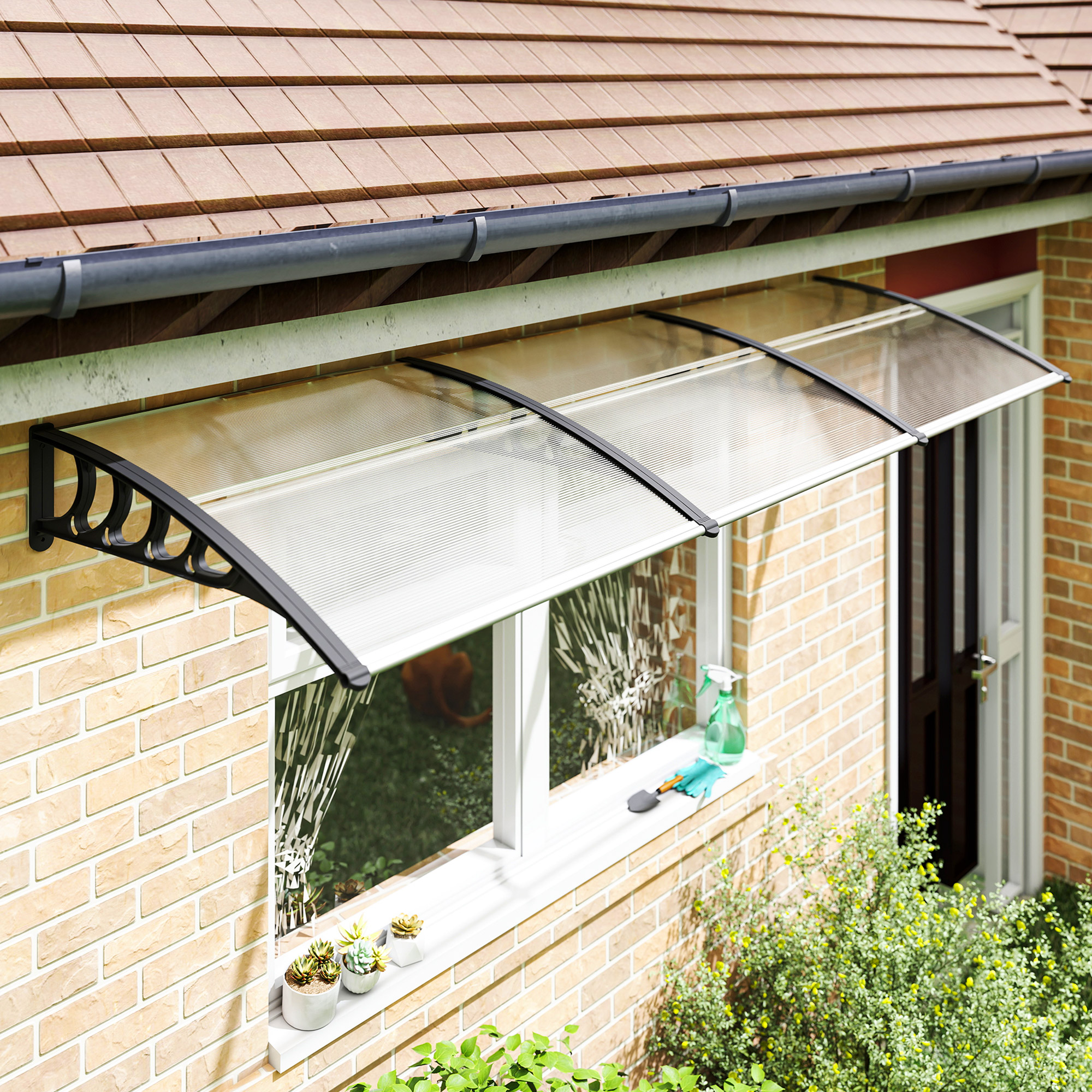 Marquesa Para Puertas Y Ventanas, Tejadillo De Policarbonato_voghion.com