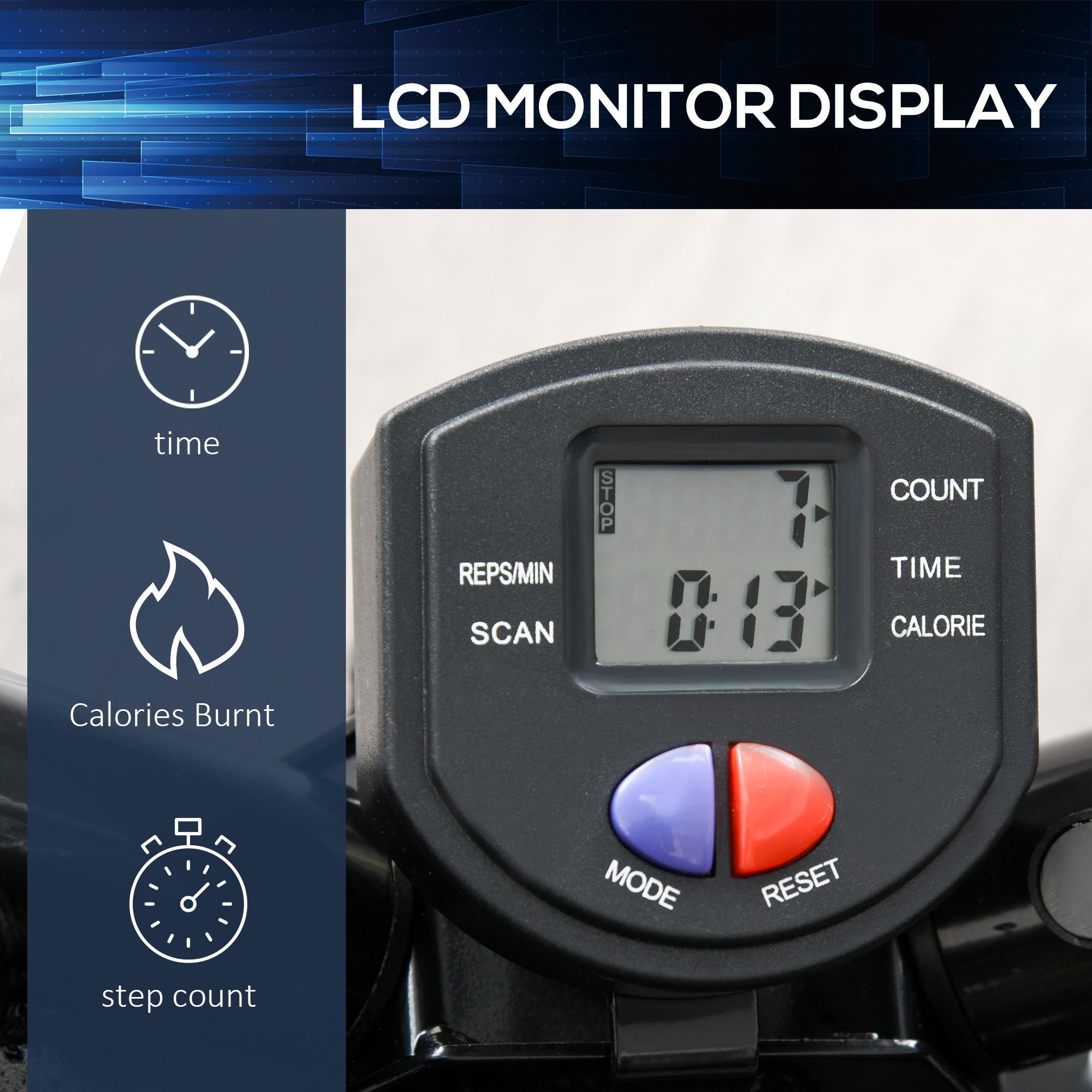 Portable Mini Stepper Exercise Machine For Legs And Arms Toning_voghion.com