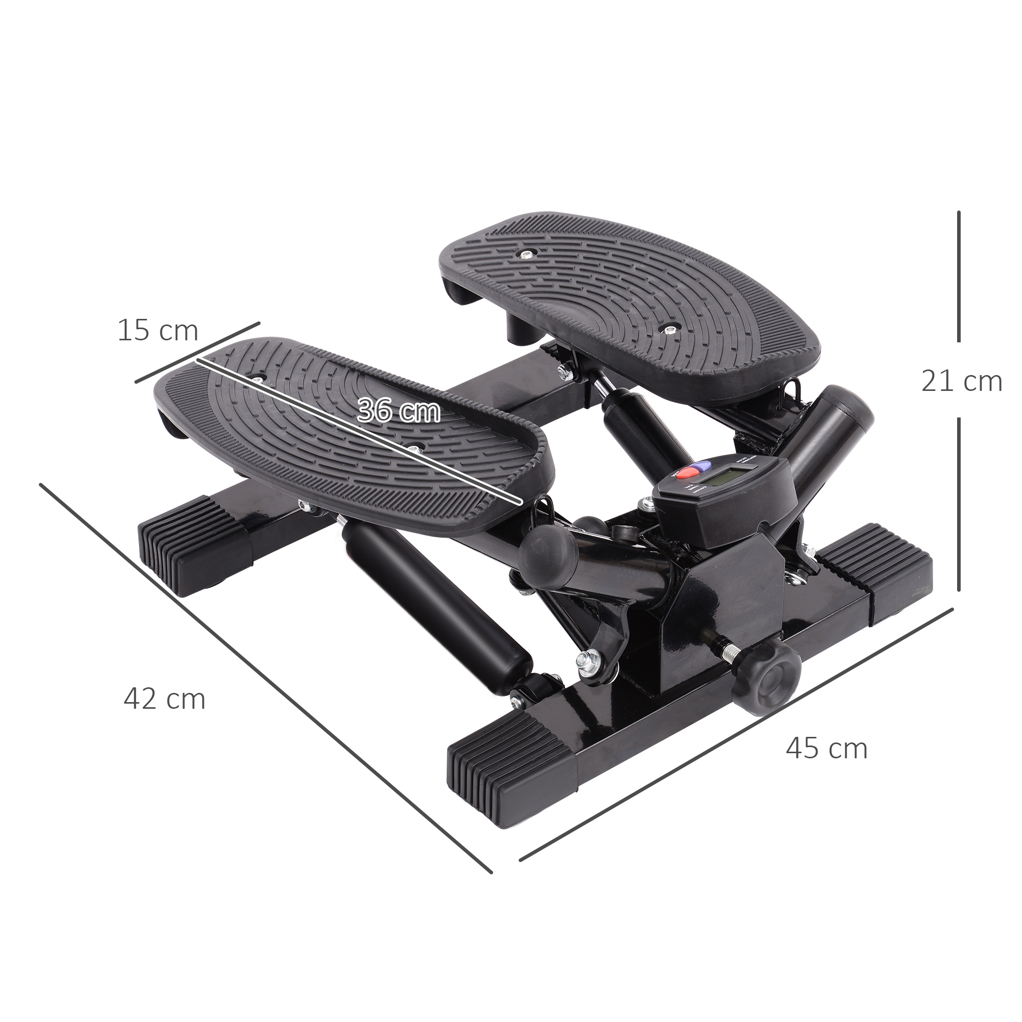 Portable Mini Stepper Exercise Machine For Legs And Arms Toning_voghion.com