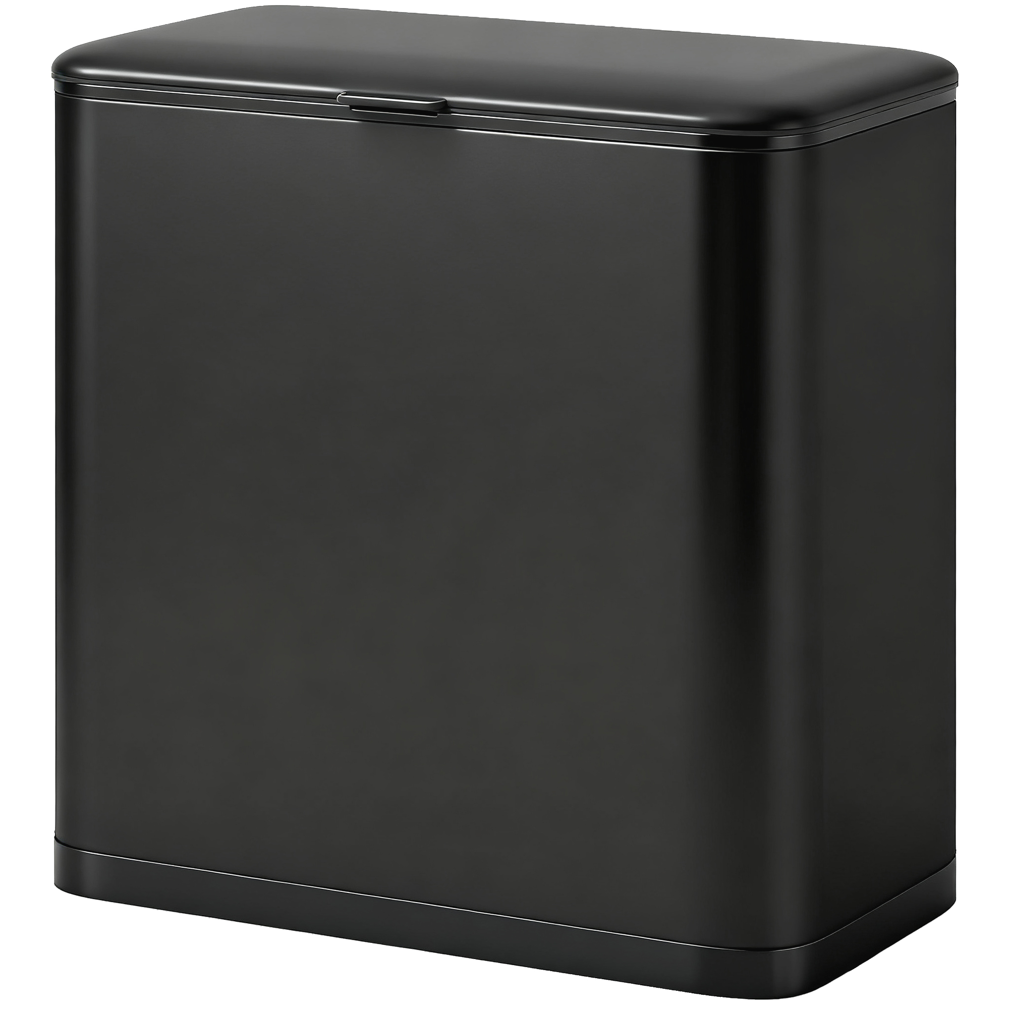 Descripción general del cubo de basura de acero inoxidable de 8 L