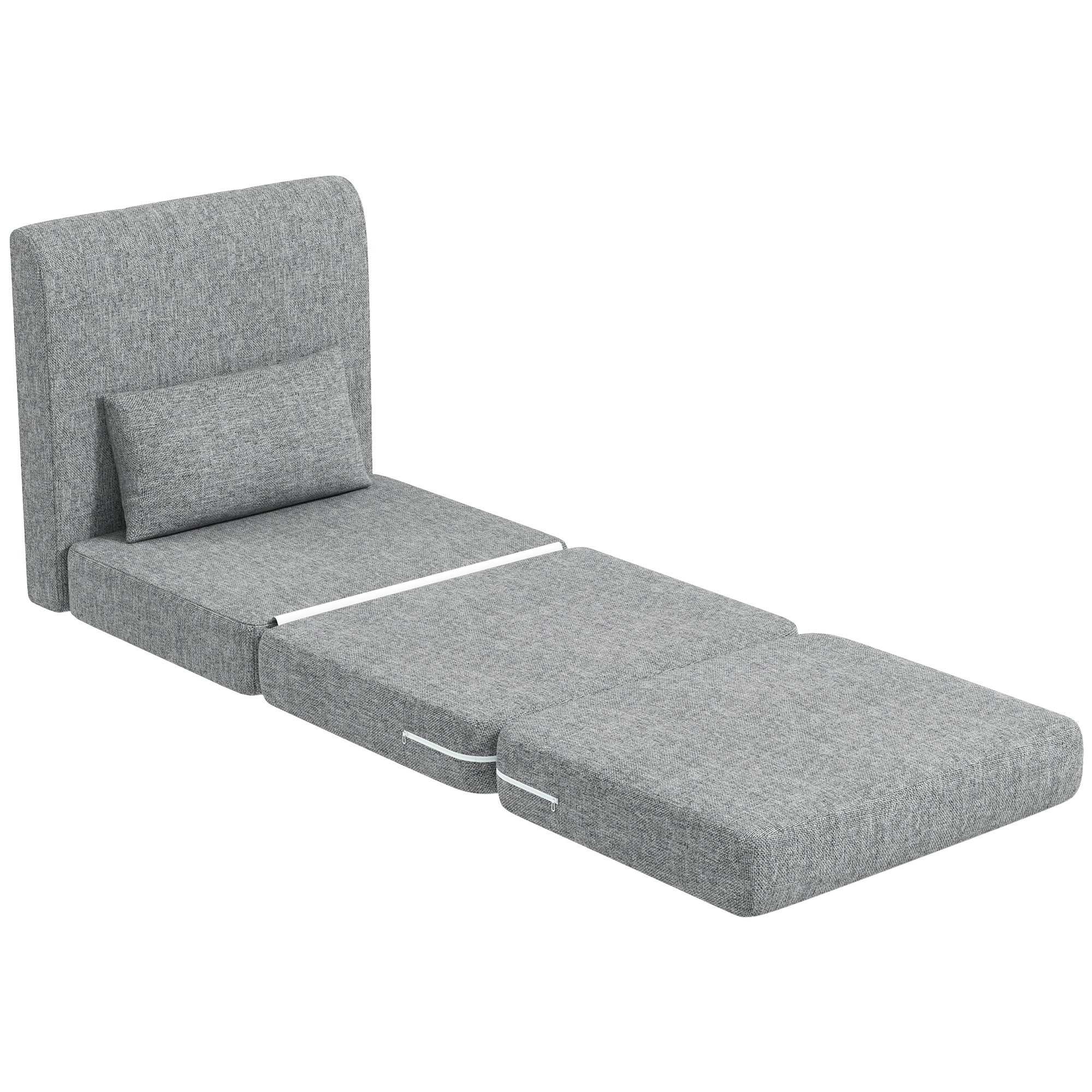 Descripción general de la silla plegable de suelo
