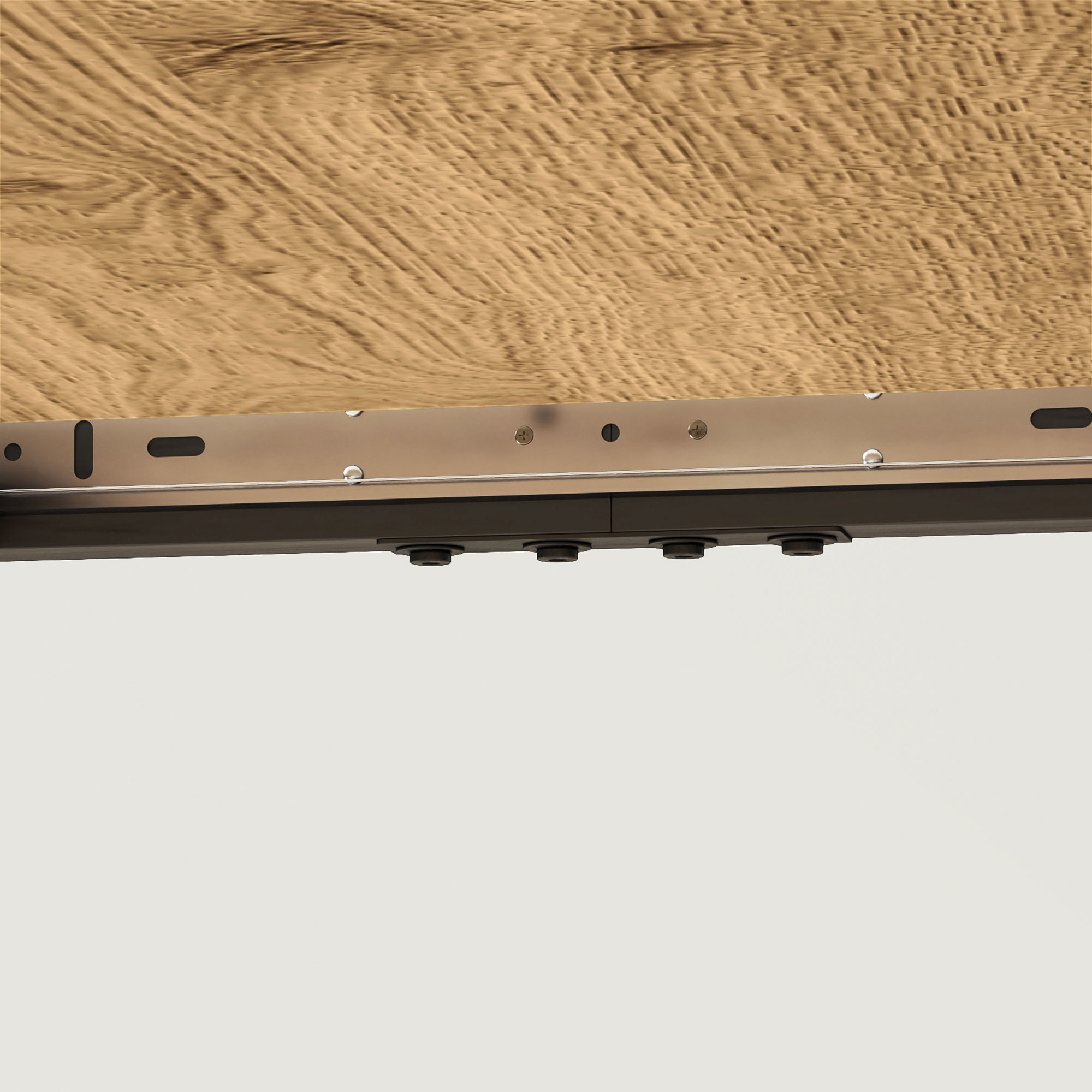 Ausziehbarer Esstisch, Ausziehtisch für 6-8 Personen, Küchentisch mit stabilen Stahlbeinen_voghion.com