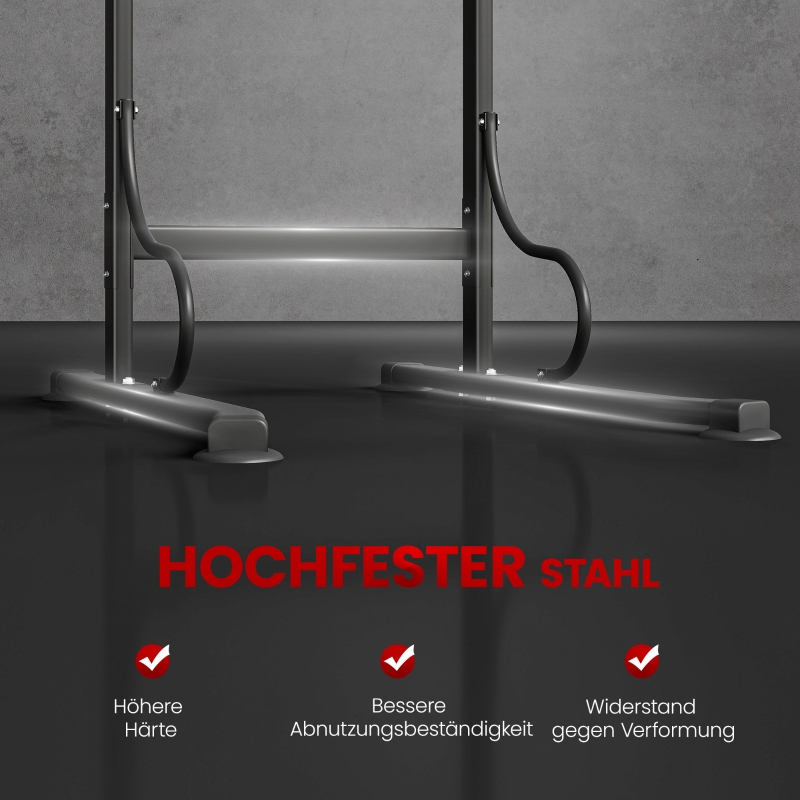 Multi-Function Home Gym Power Tower – Adjustable Height Dip Station & Pull Up Bar With Suction Cups For Stability_voghion.com