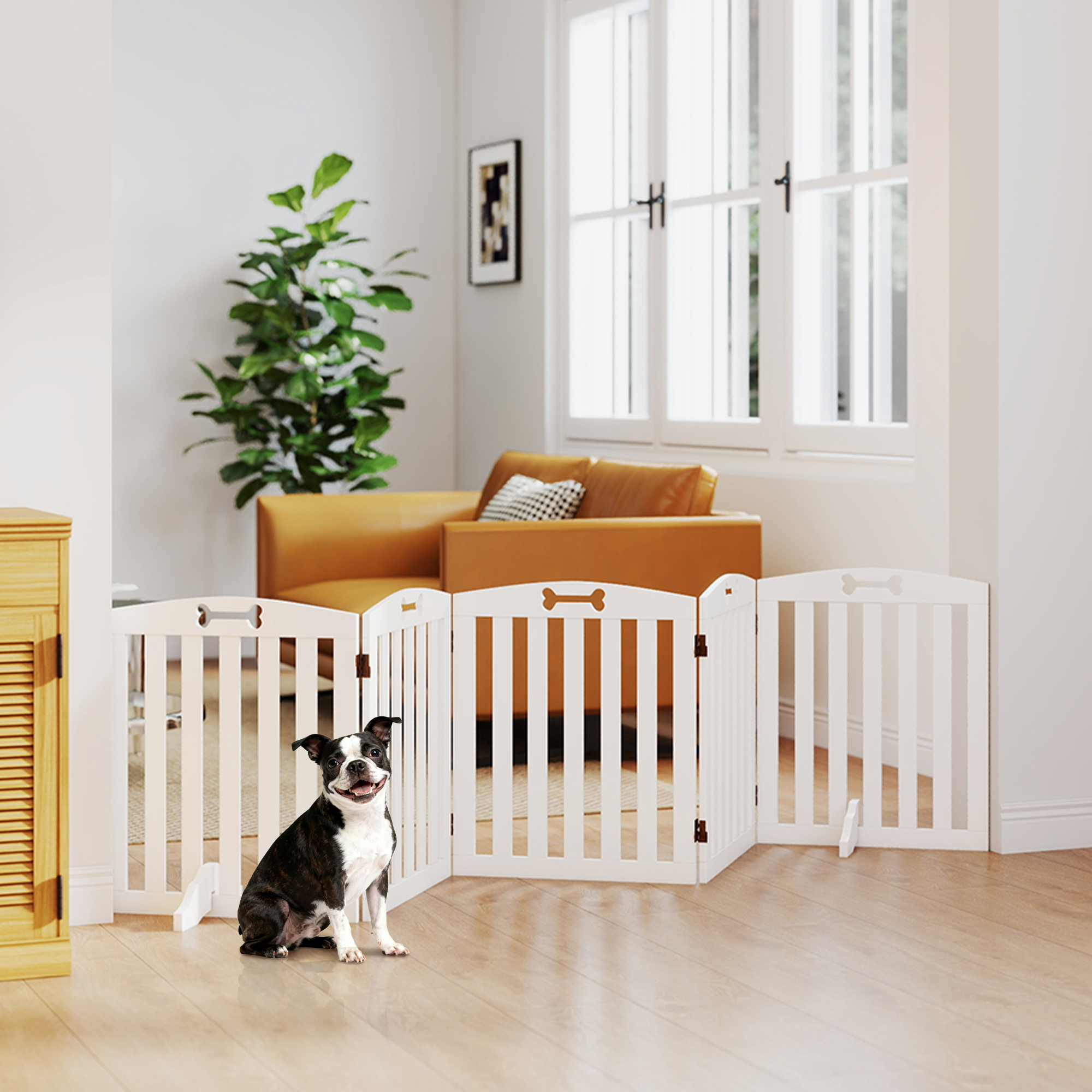 barrera para perros para uso en interiores
