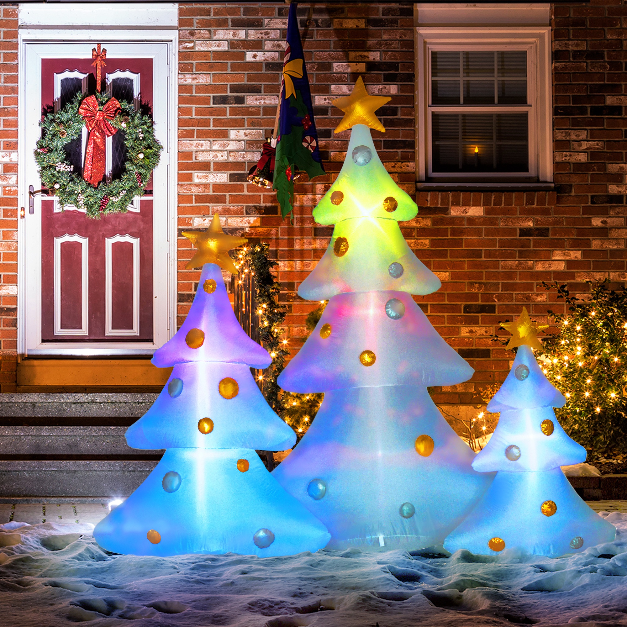 Sapins de Noël extérieur