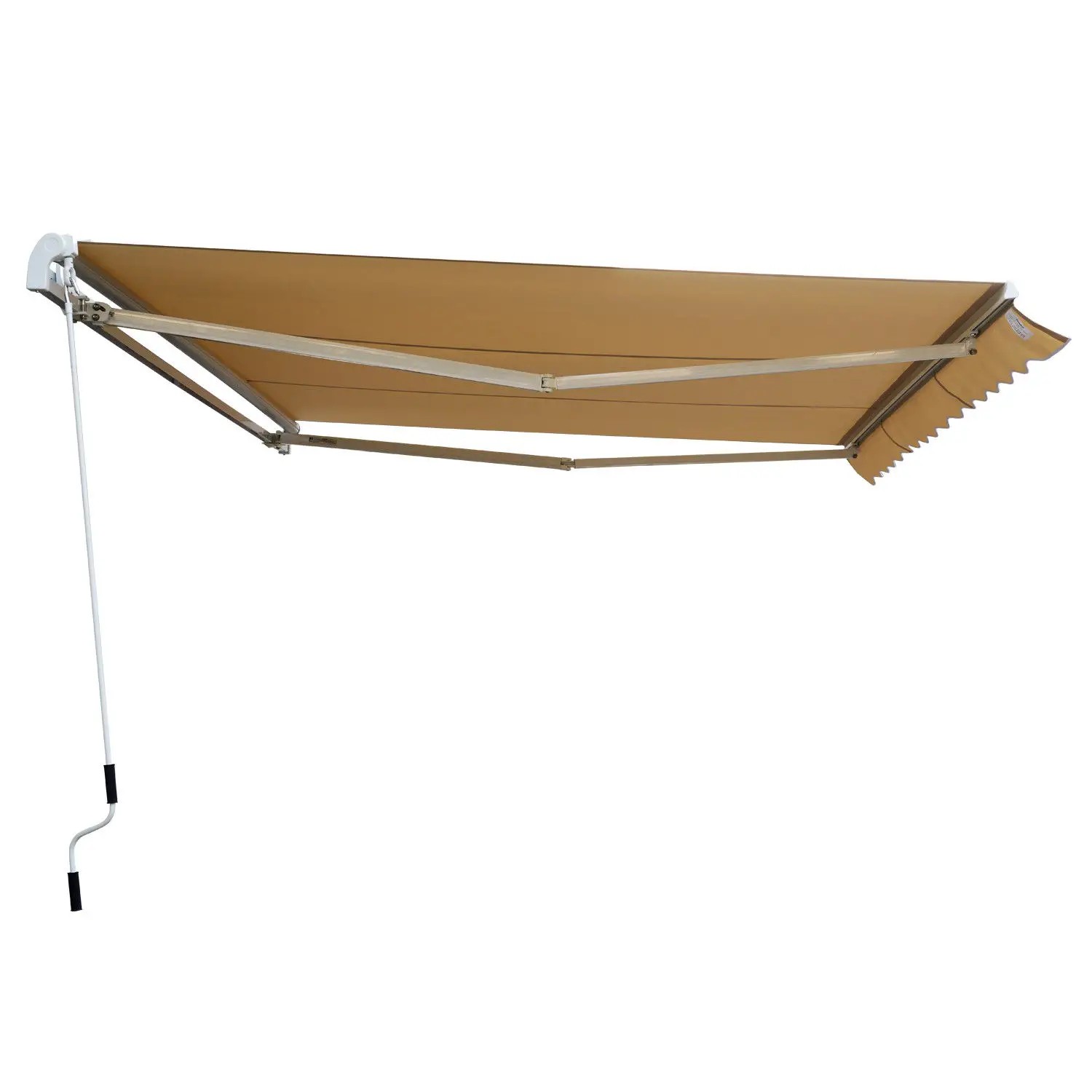 Store extérieur Irovami aluminium 3m beige vue générale