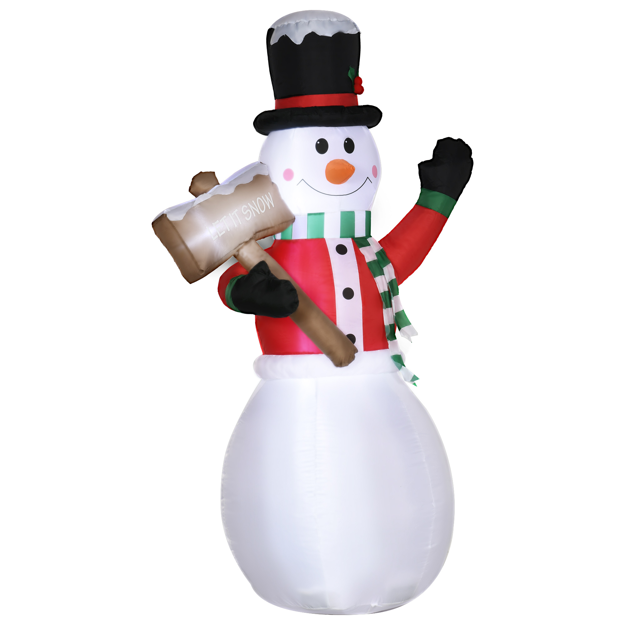 Bonhomme de neige LED