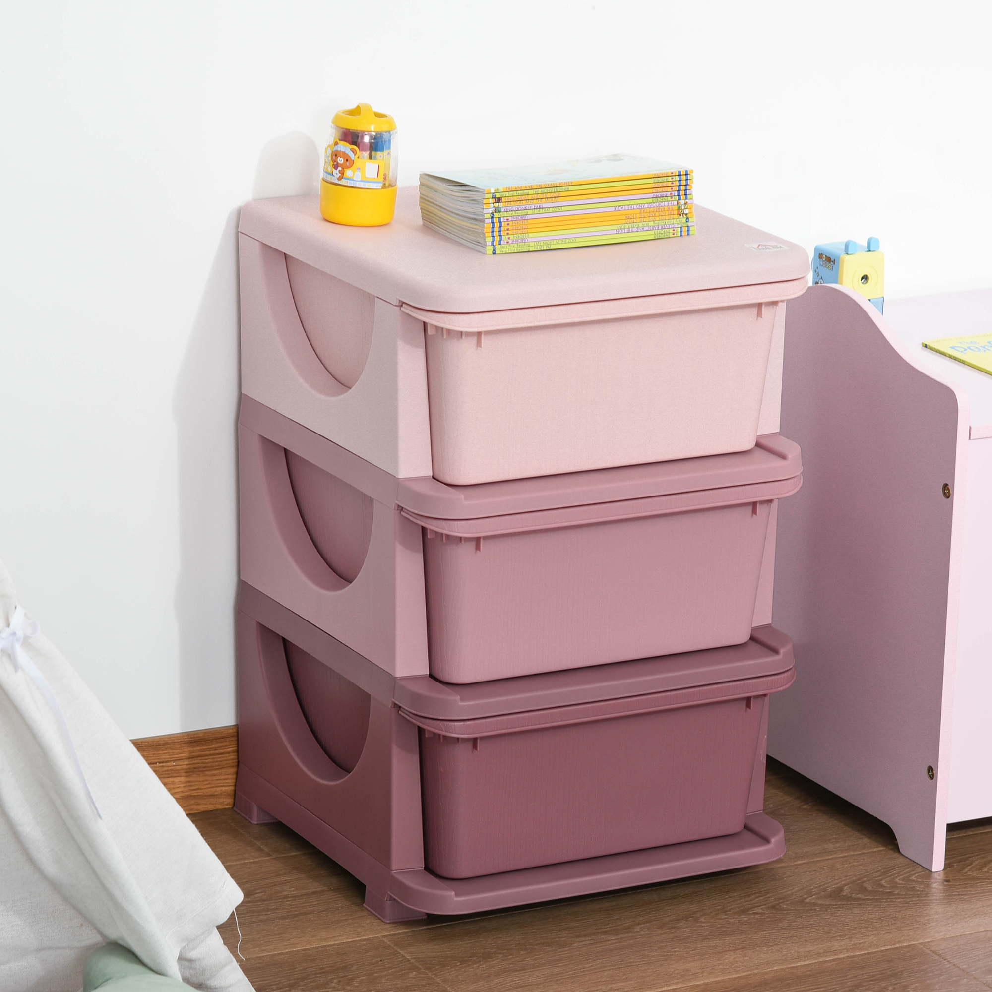 Boîtes rangement enfant