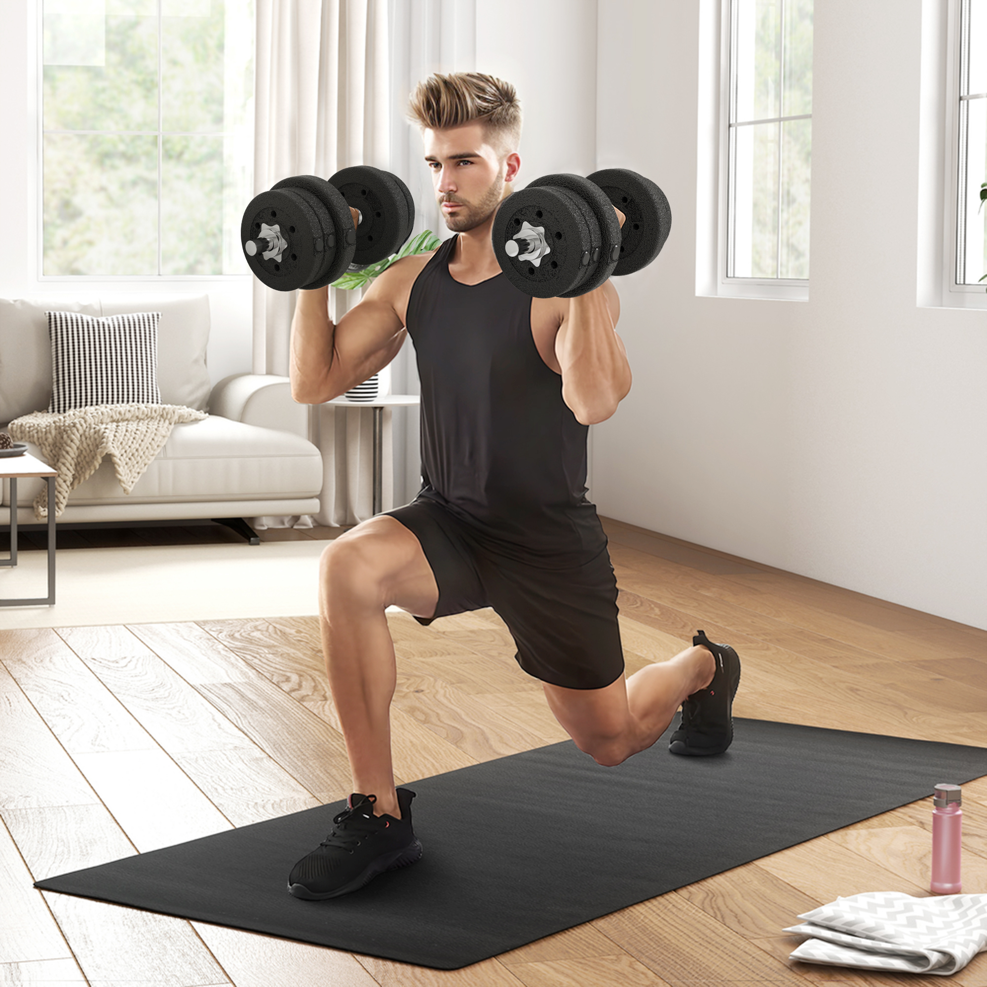 Haltères musculation