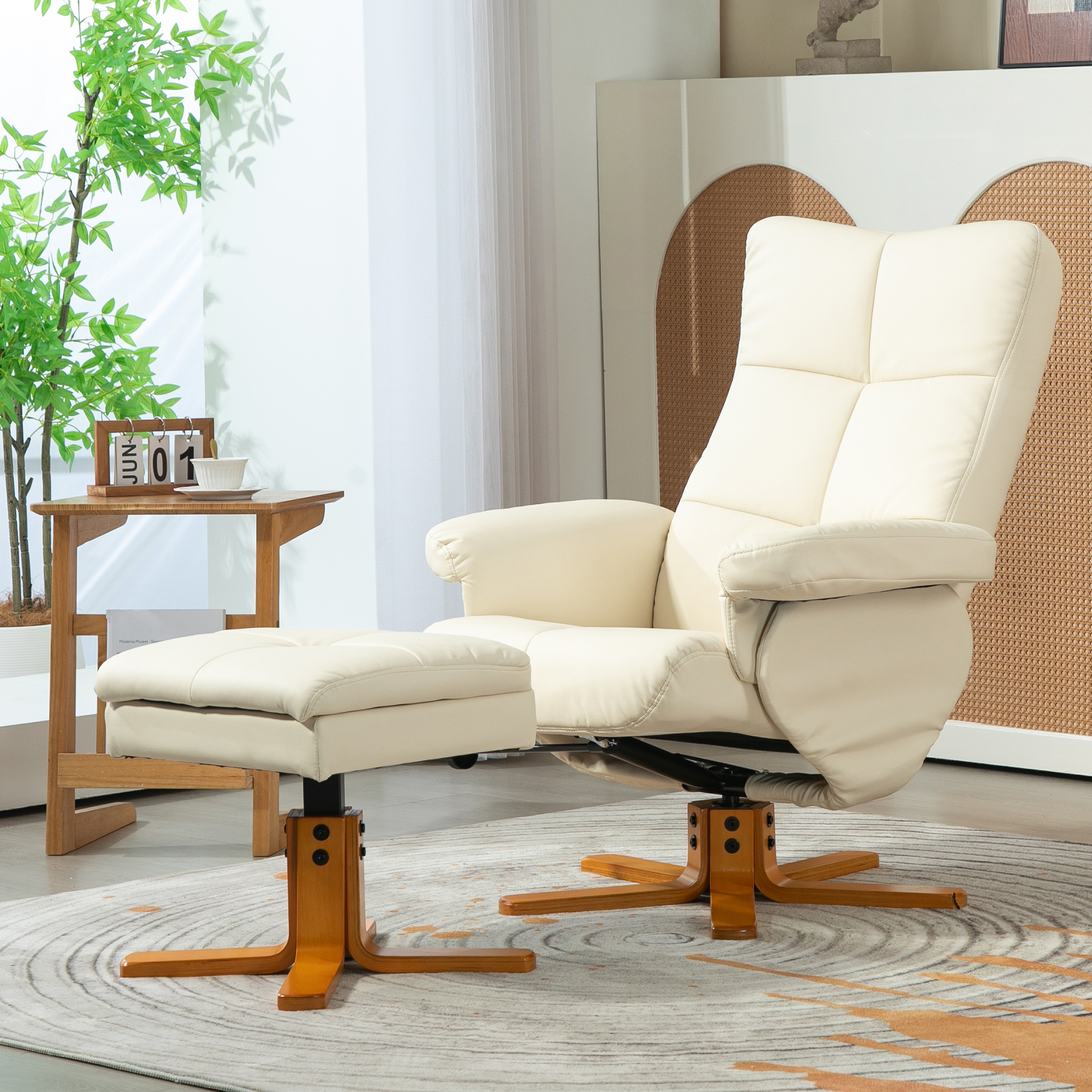 Fauteuil crème design