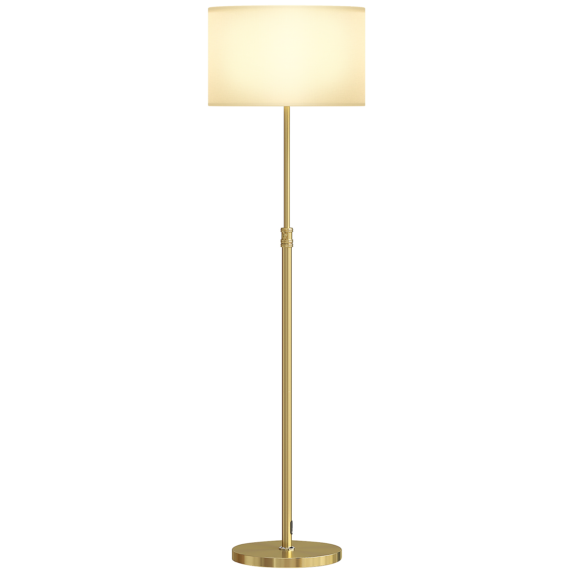 Lampadaire sur pied avec télécommande