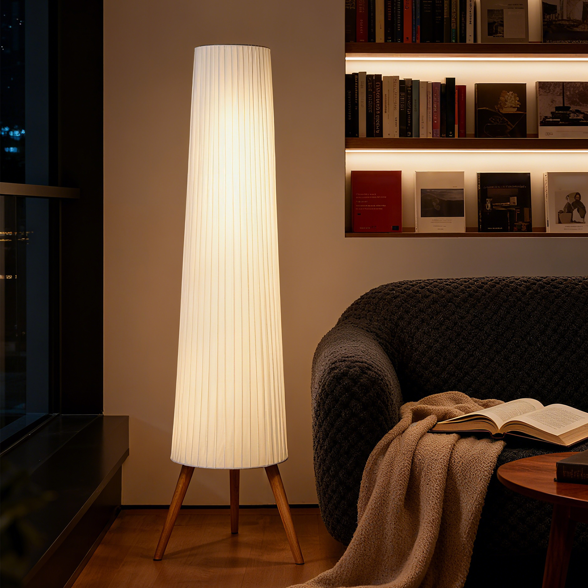Lampadaire LED 3 niveaux