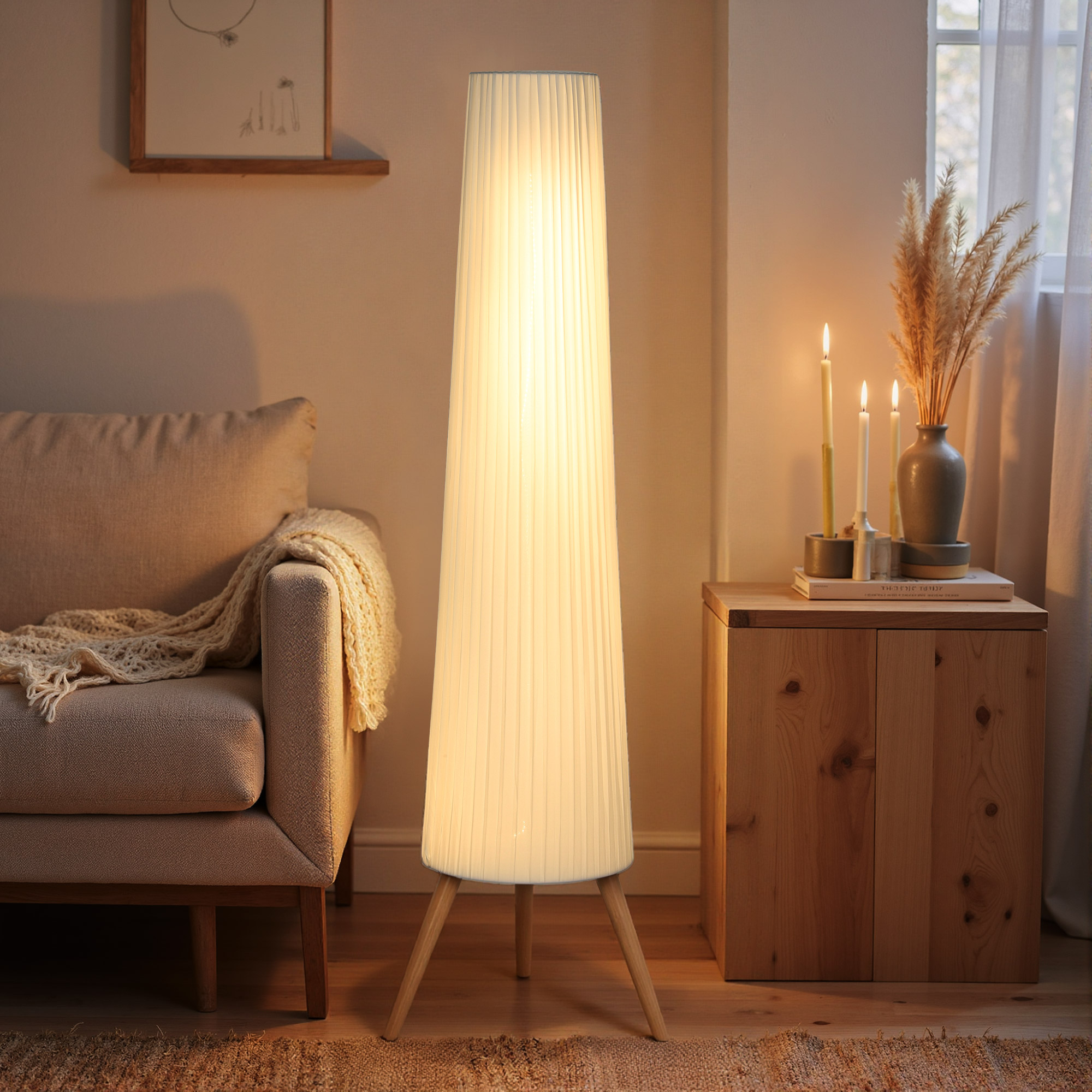 Lampadaire design nordique