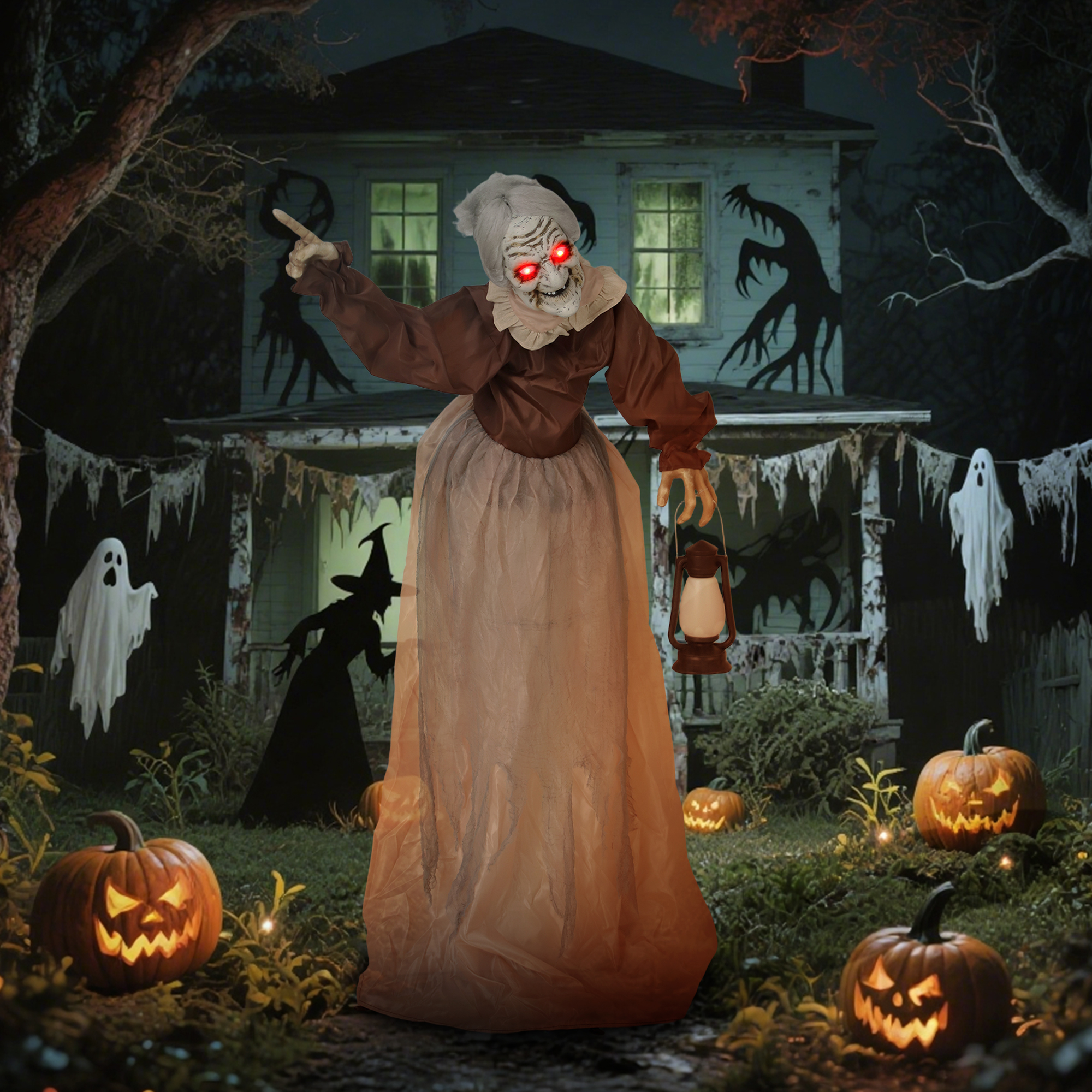 Sorcière Halloween LED