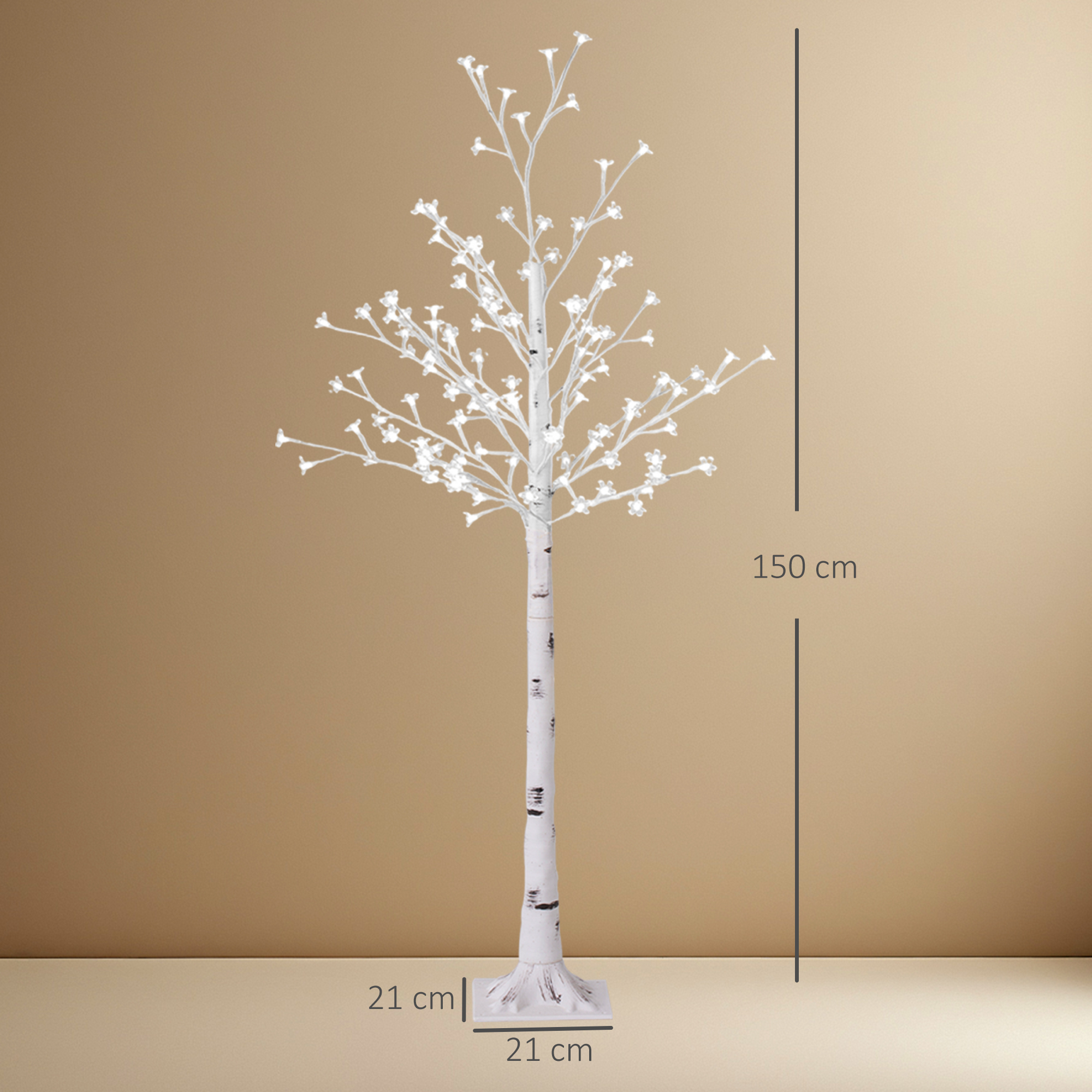 Cerisier lumineux blanc