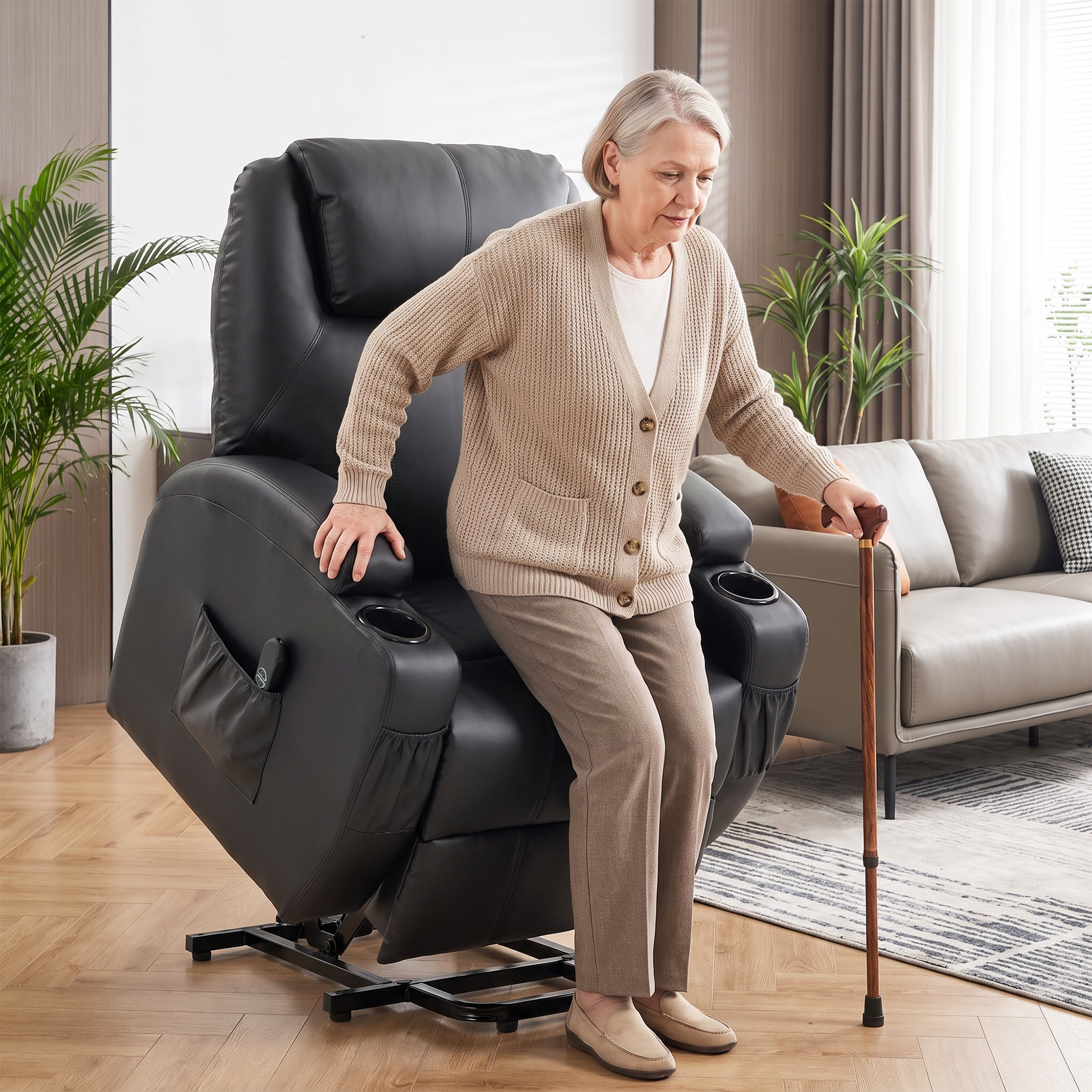 Fauteuil télécommande unique