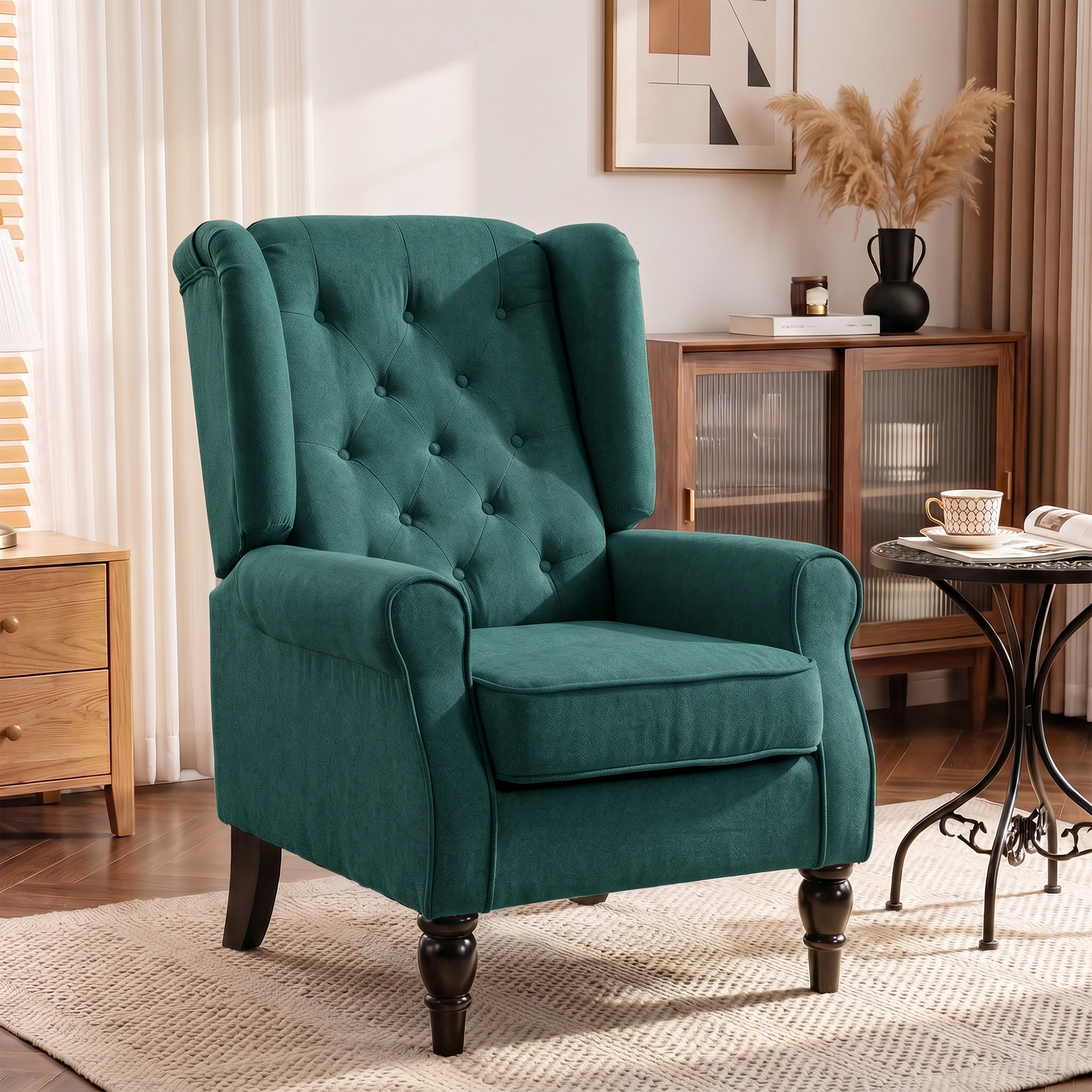 Fauteuil coussins épais confort