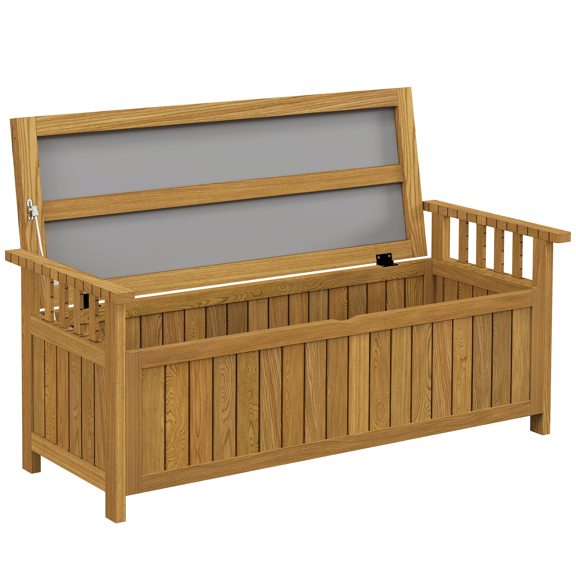 Banc de jardin 2 places en situation sur terrasse