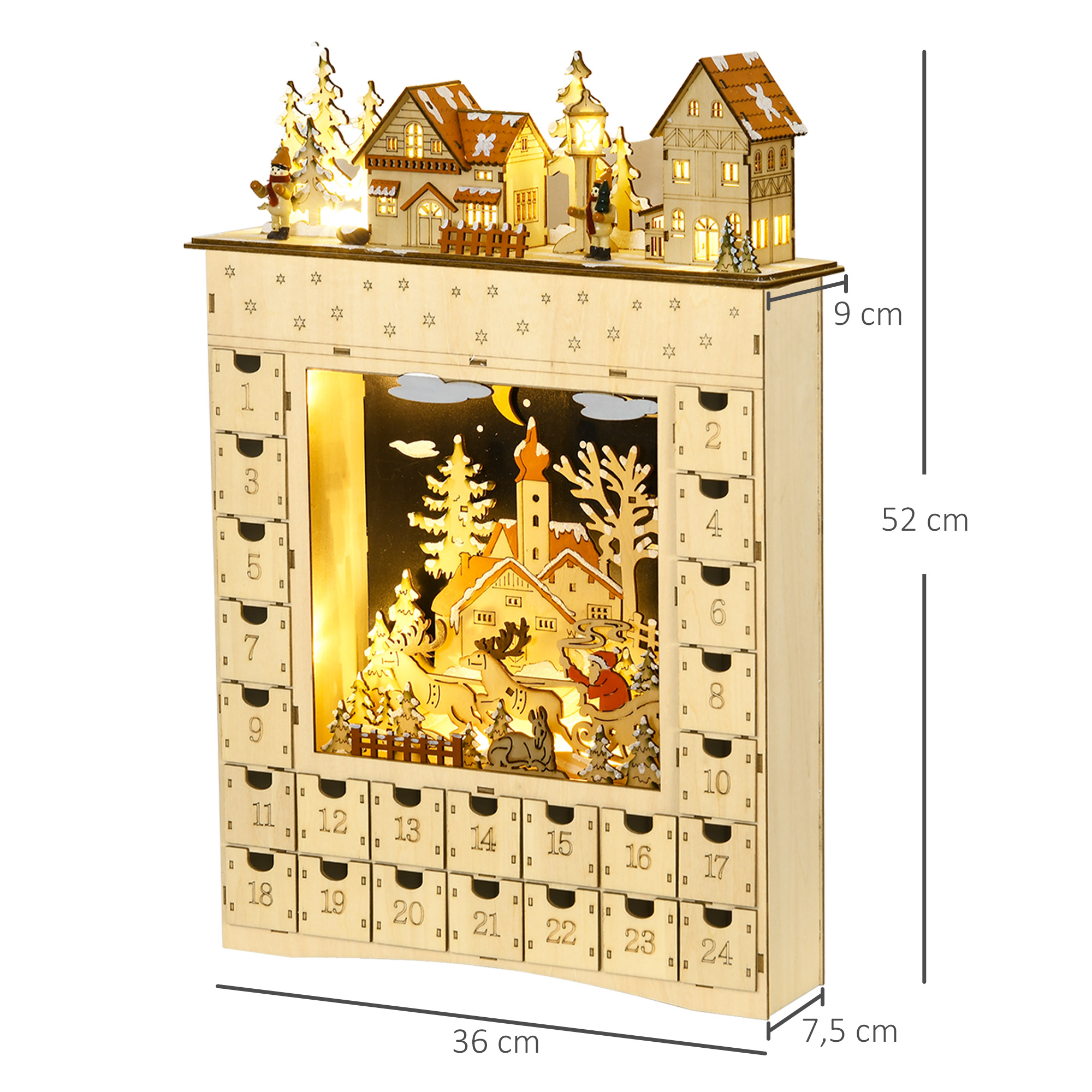 Calendrier de l'Avent Noël