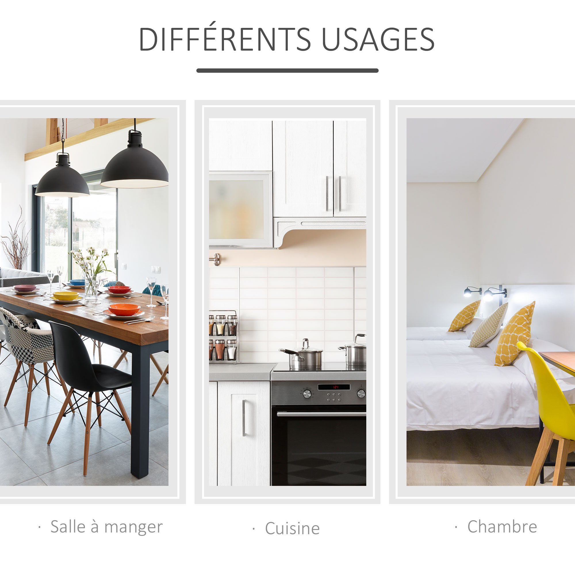 Klappbarer Küchen-Esstisch mit 2 Klappen – Ausziehbarer ovaler Tisch – 104 x 76 x 73,7 cm (L x T x H), weißes Holz_voghion.com