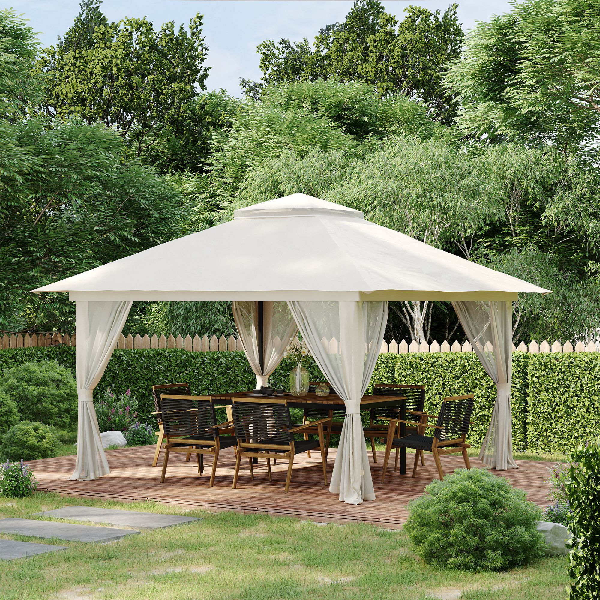 Carpa Plegable Pop-up Con Altura Ajustable Protección Uv Doble Techo_voghion.com