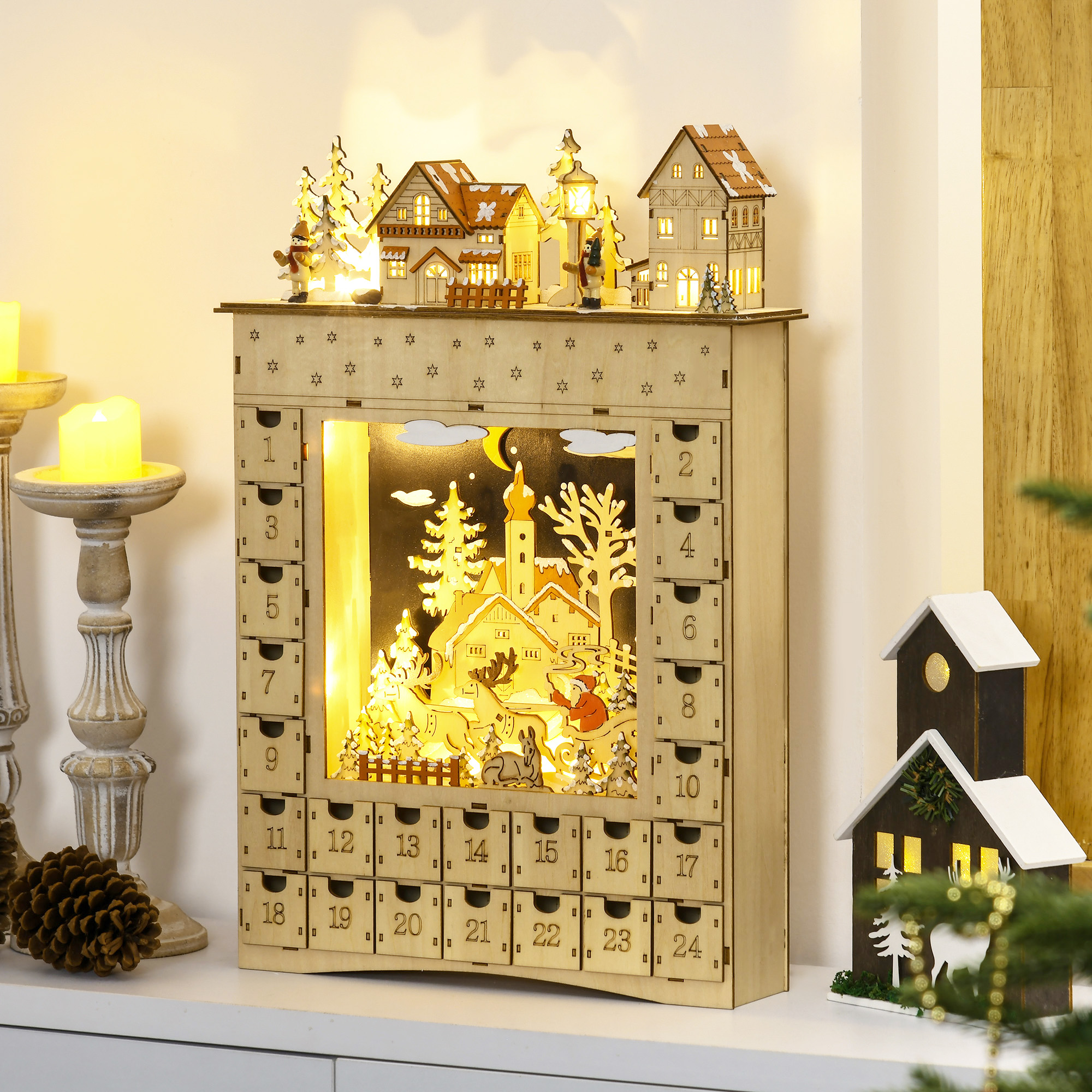 Décoration Noël calendrier