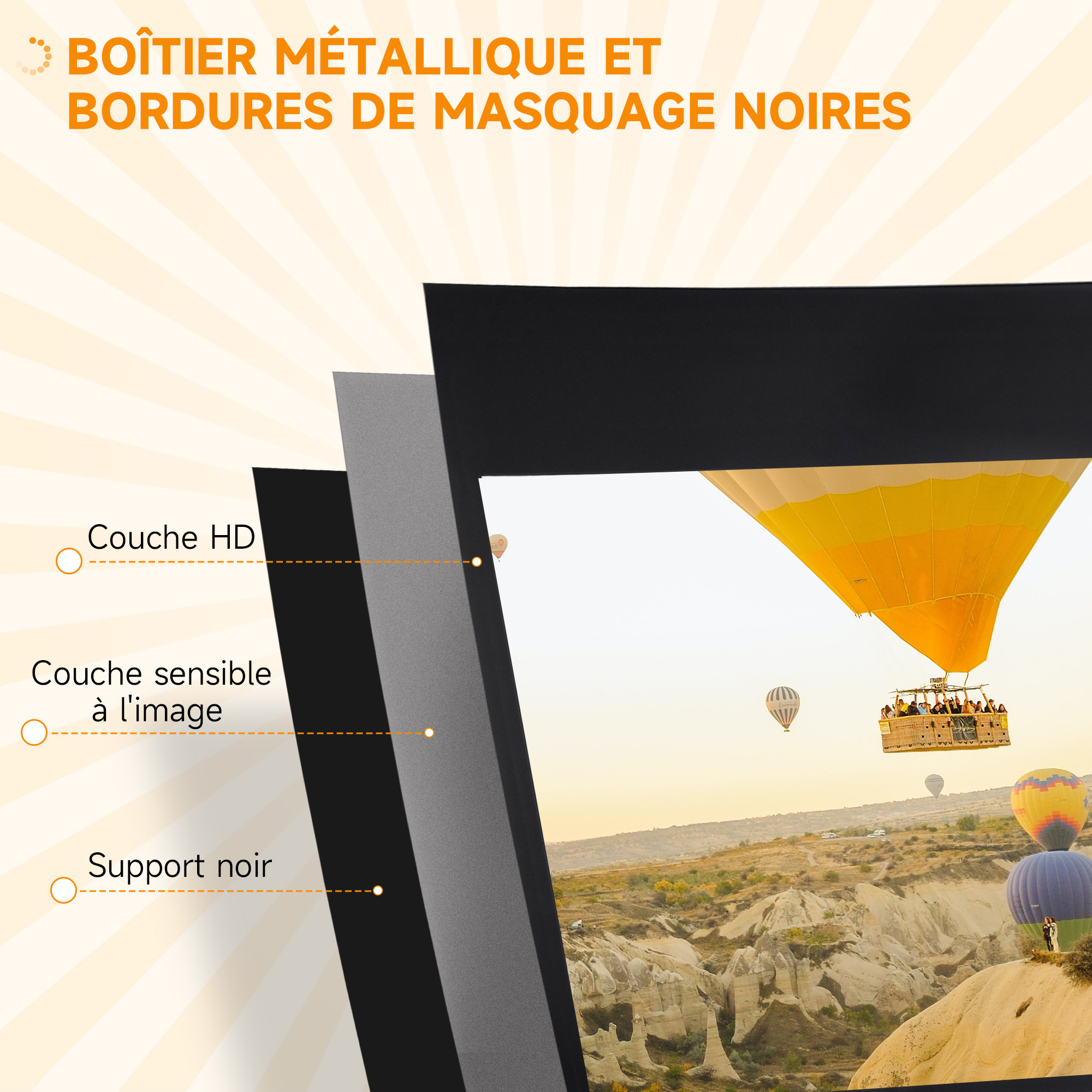 100-Zoll-Projektionsleinwand mit höhenverstellbarem Stativ, 4K-HD-Bildschirm 16:9_voghion.com