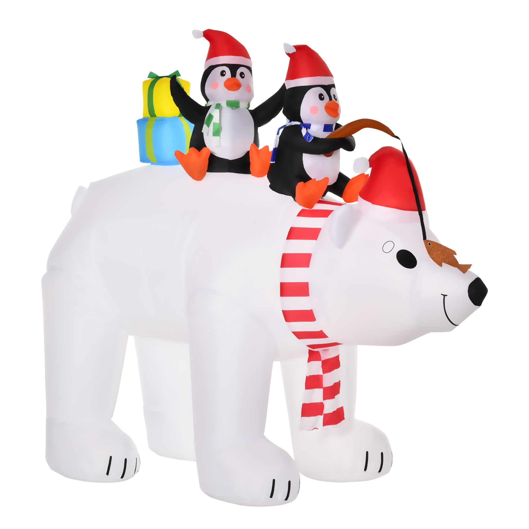 Ours polaire gonflable 206 cm