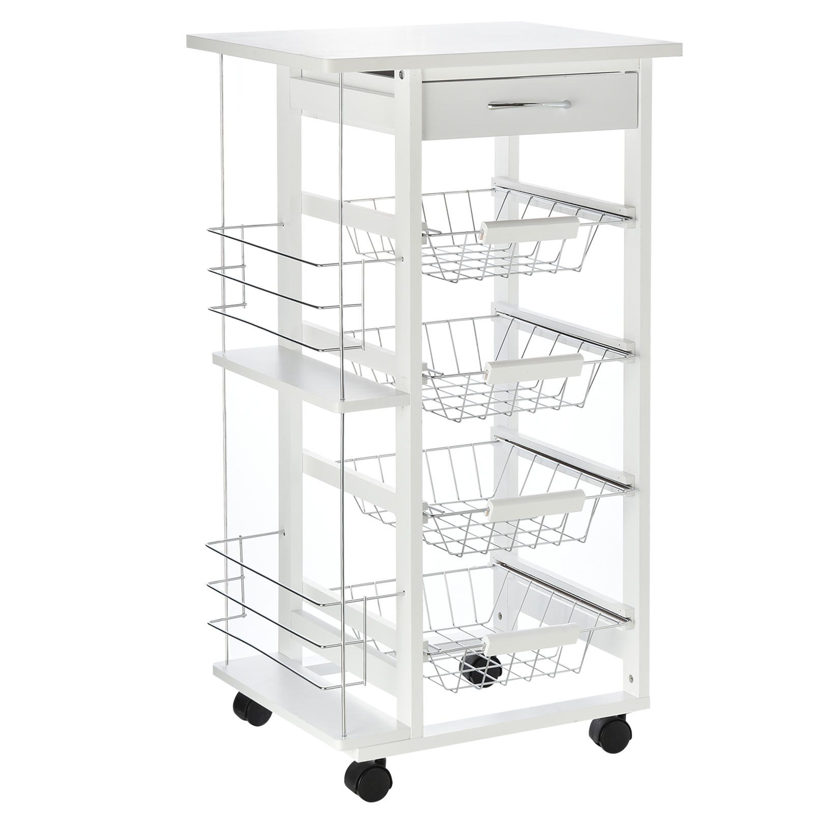 carrello cucina portaoggetti