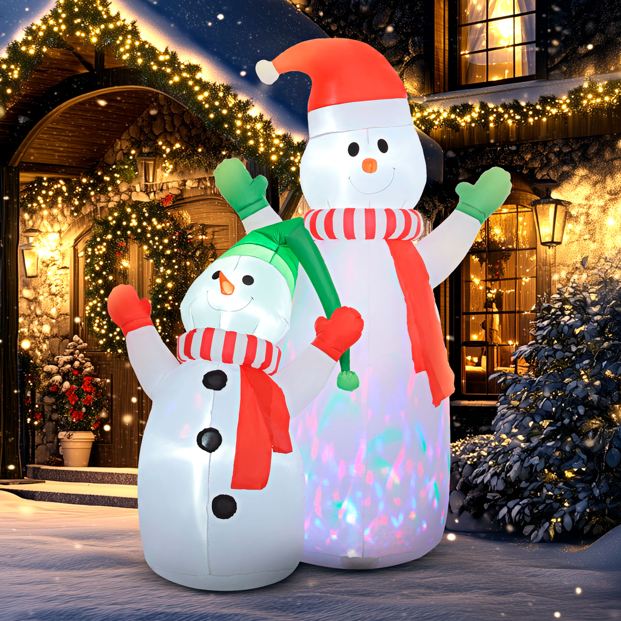 Bonhomme de neige extérieur