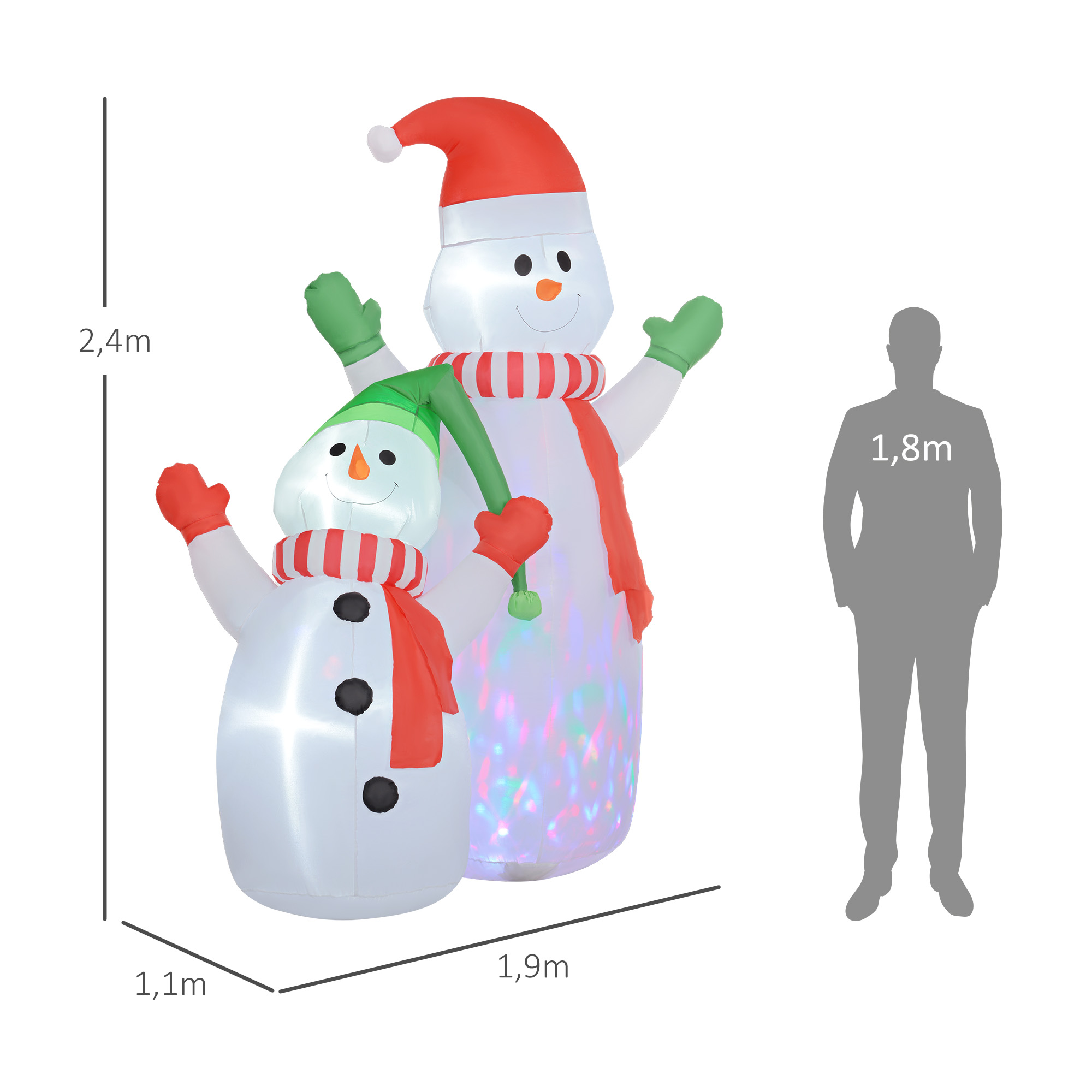 Bonhomme de neige Noël