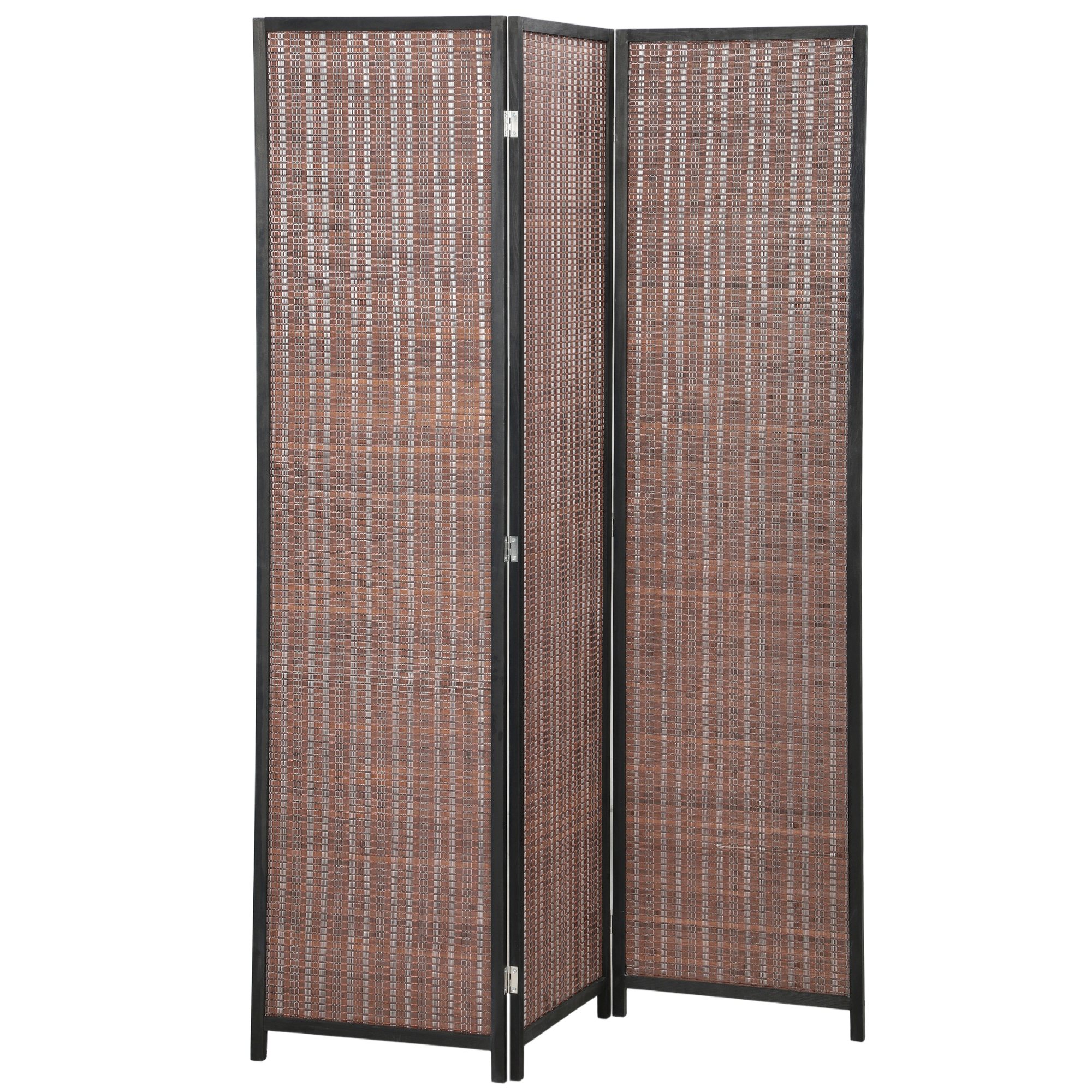 Paravent Irovami 3 panneaux bois 135x180cm vue générale
