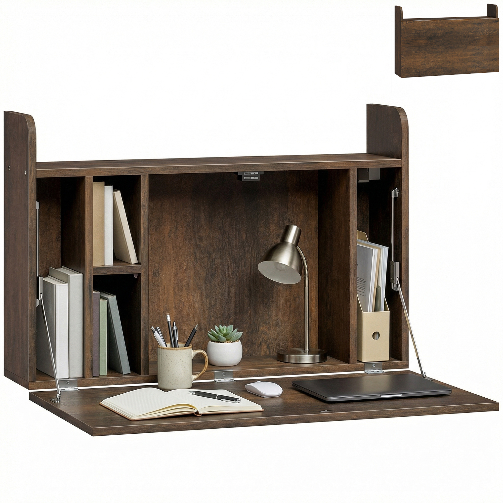 Bureau suspendu table murale table d'ord