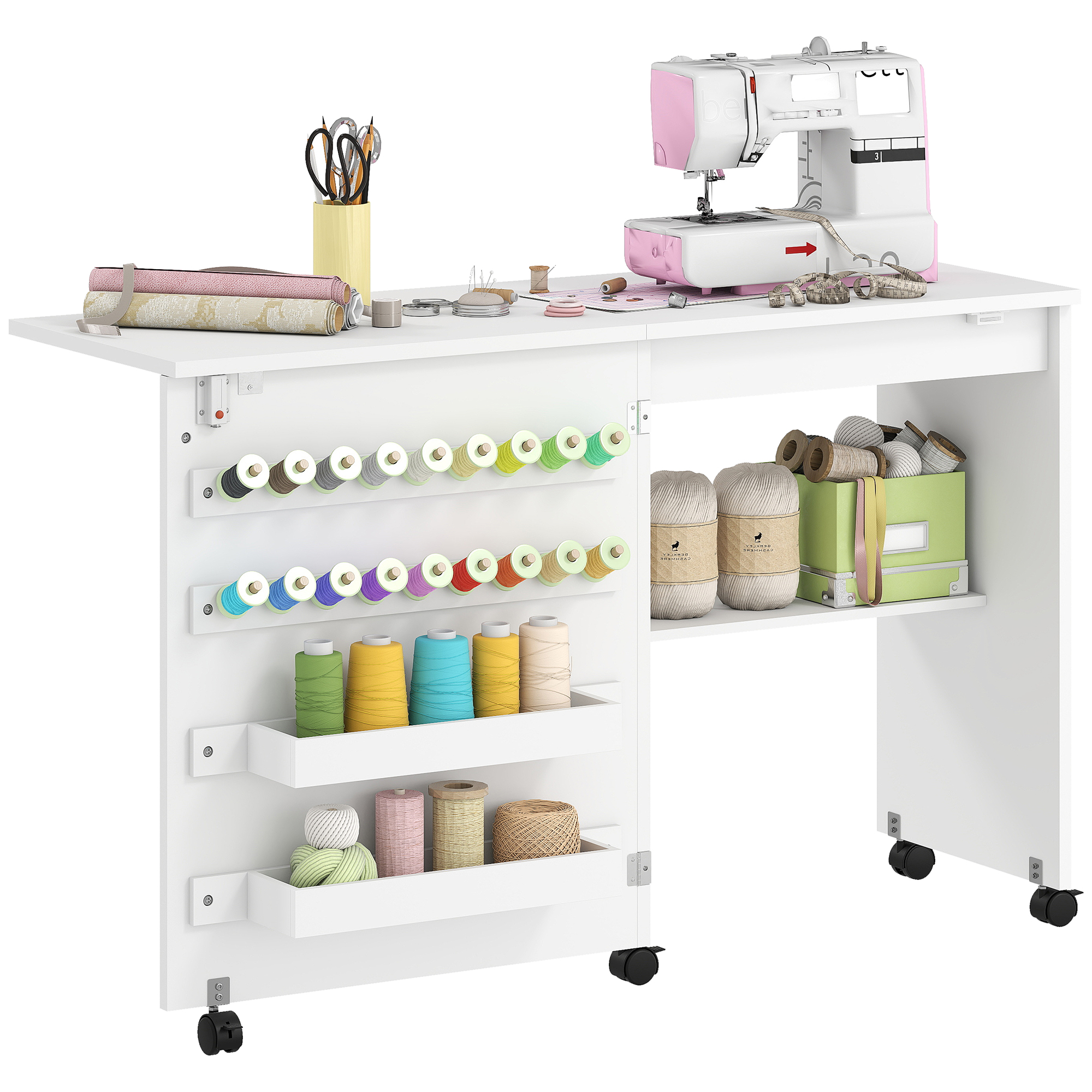 Table de Couture Pliante. Meuble Couture