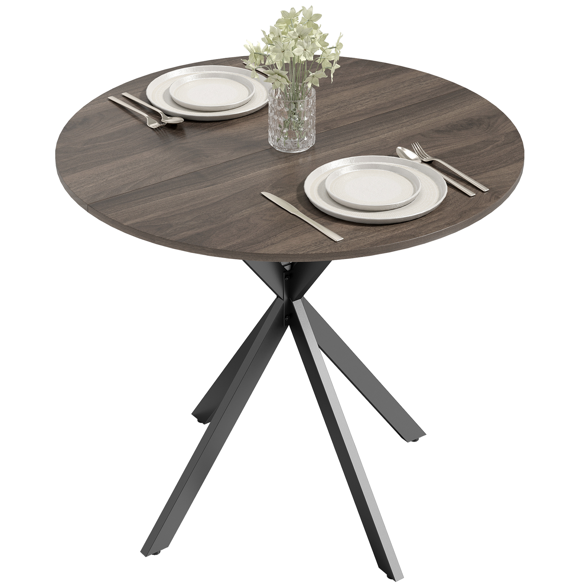 Table à manger ronde pour 2 personnes av