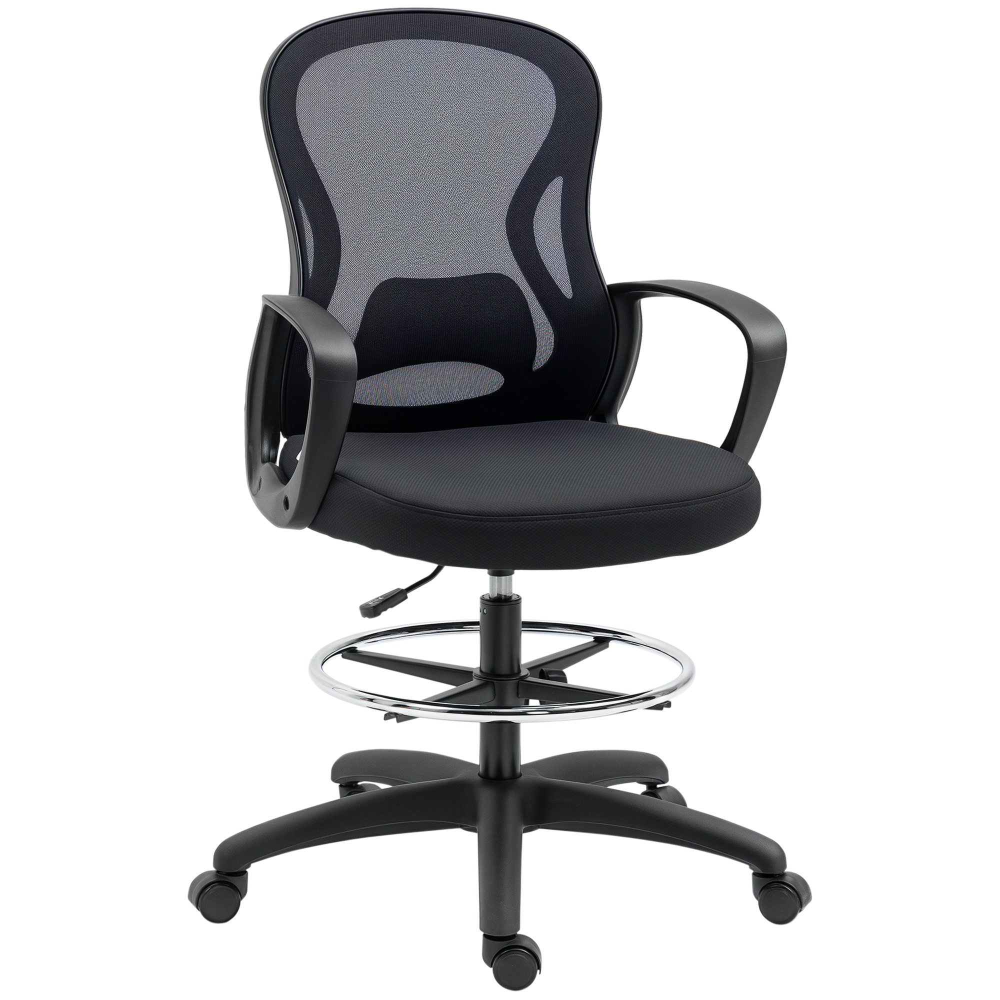 Chaise de bureau assise haute en maille