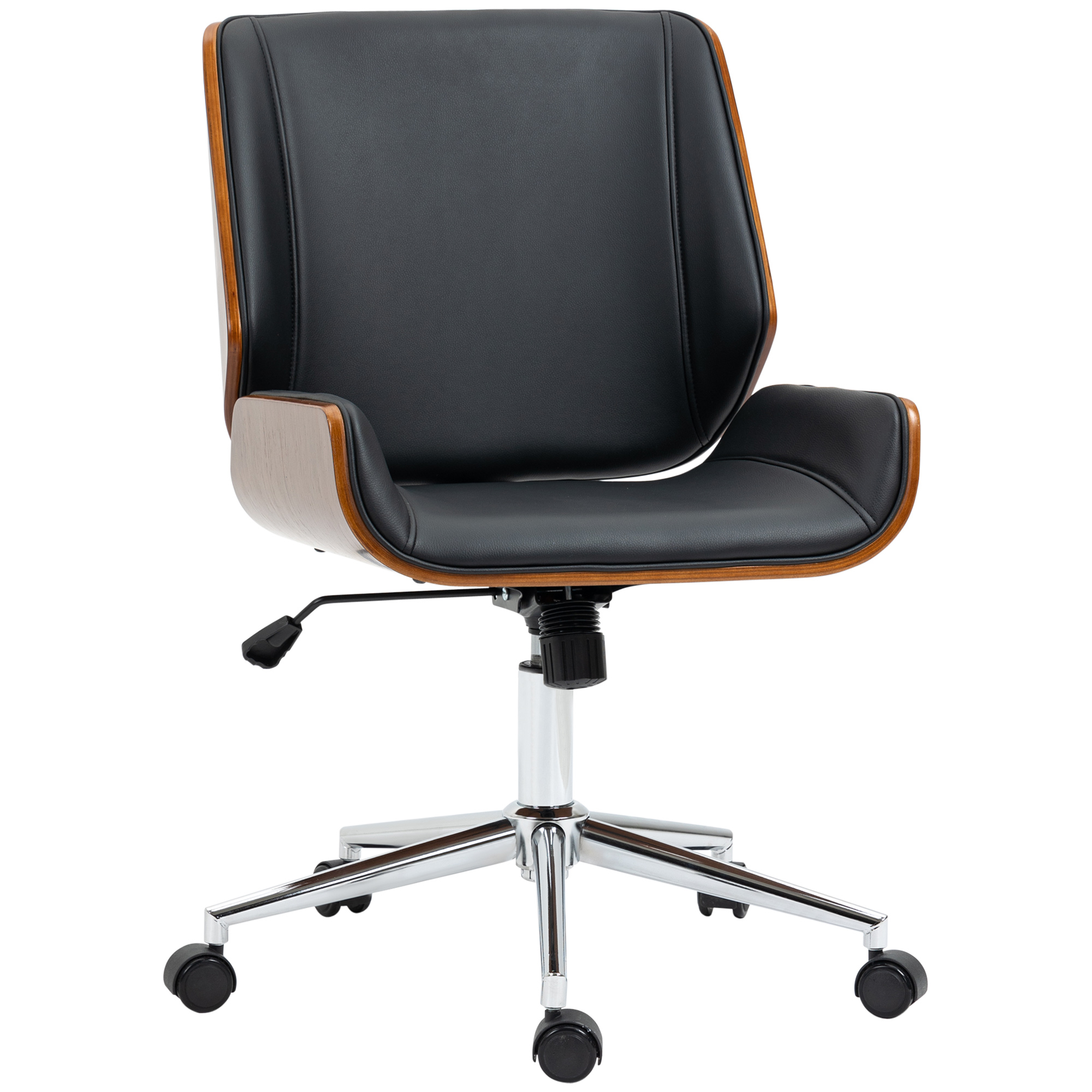 Chaise de bureau vintage grise