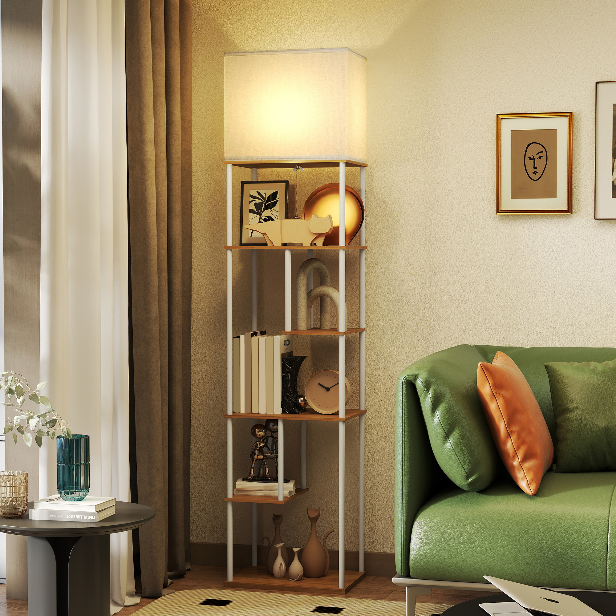 Lampadaire télécommande