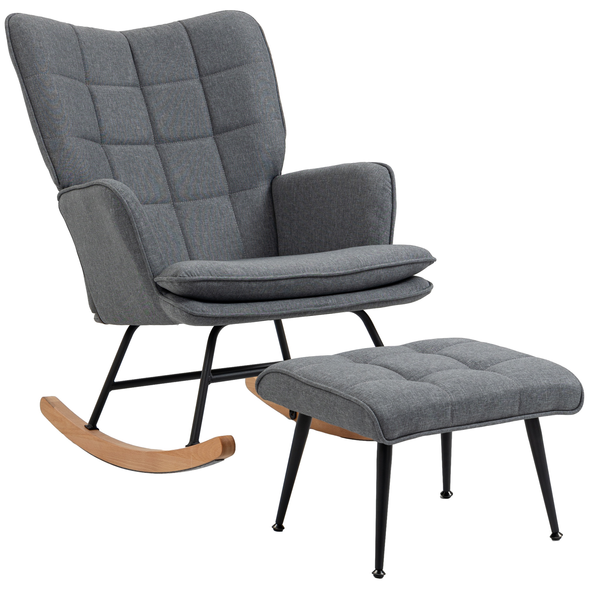 Ensemble rocking chair ottoman