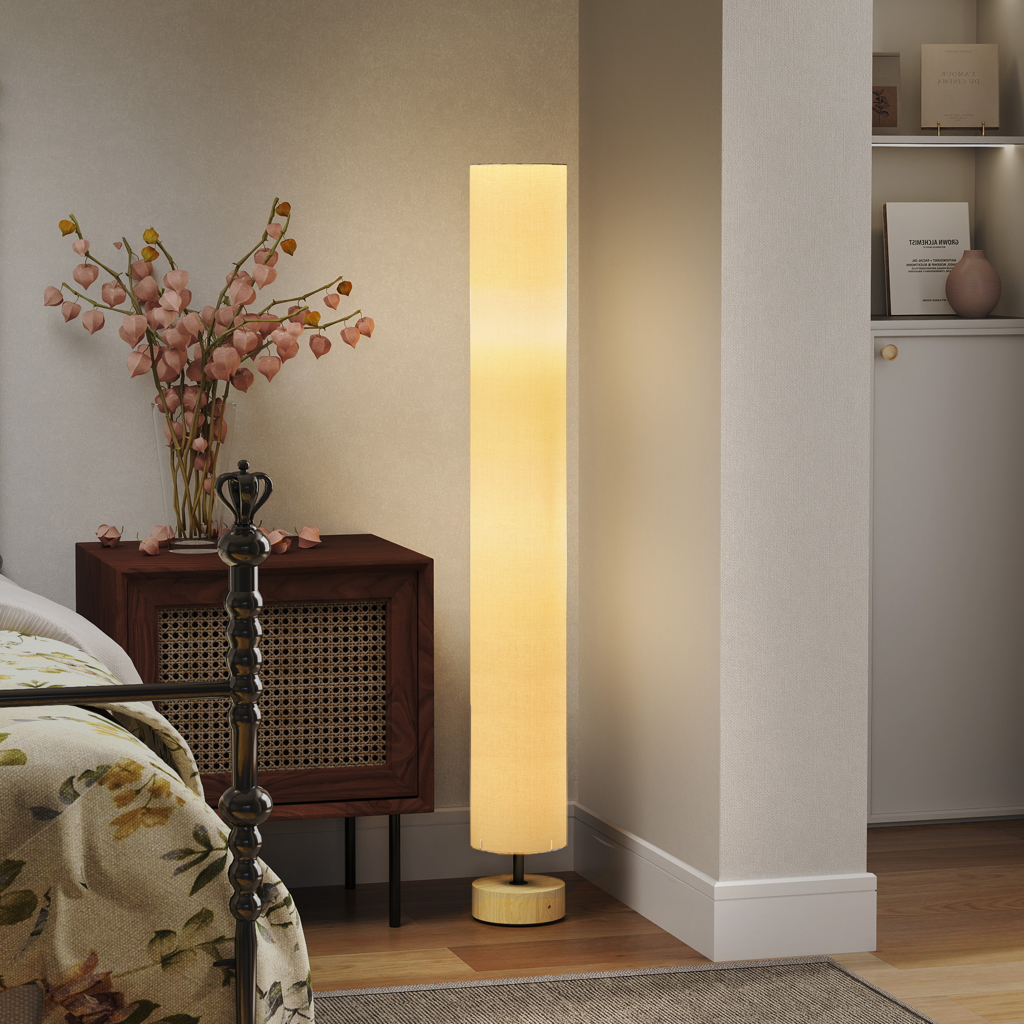 Lampadaire 2 douilles E27