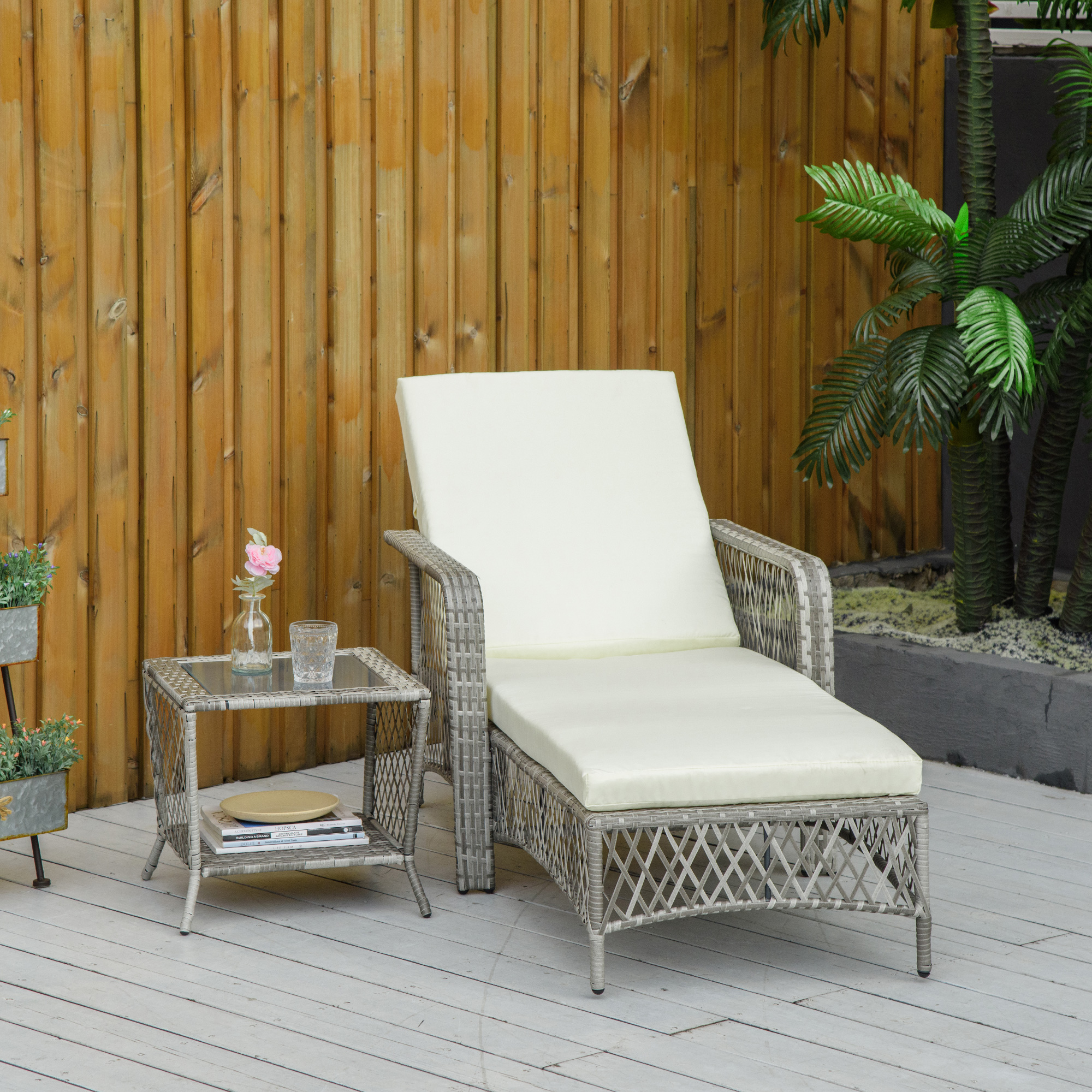 dettaglio rattan e struttura