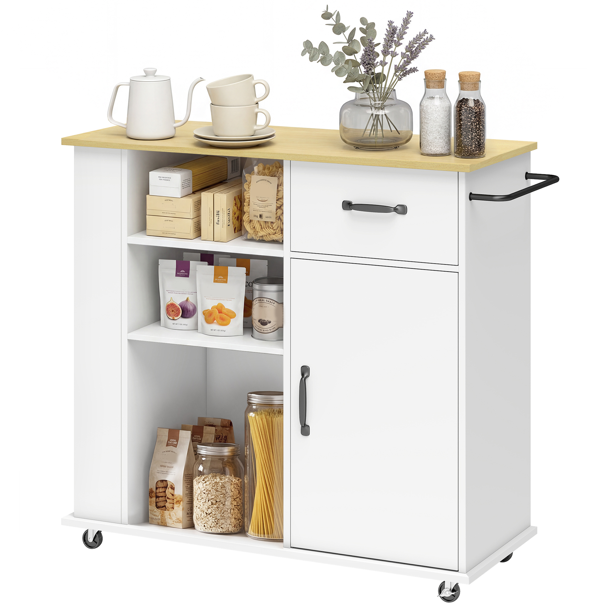 Cuisine mobile Irovami blanc vue générale