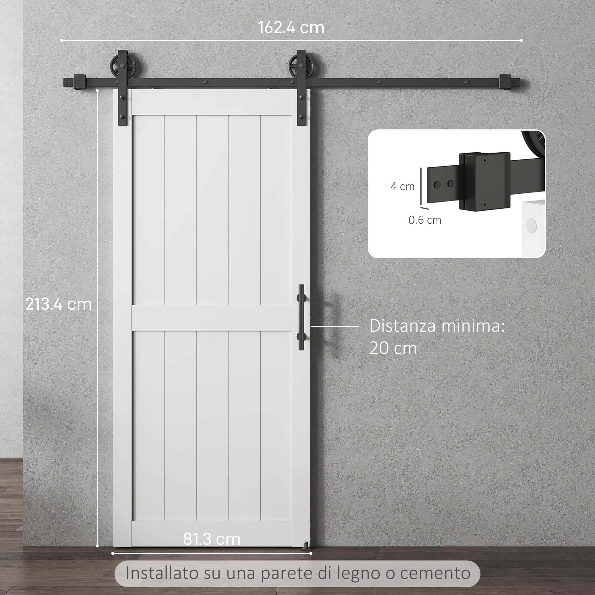 Style industriel - poignée et design grange
