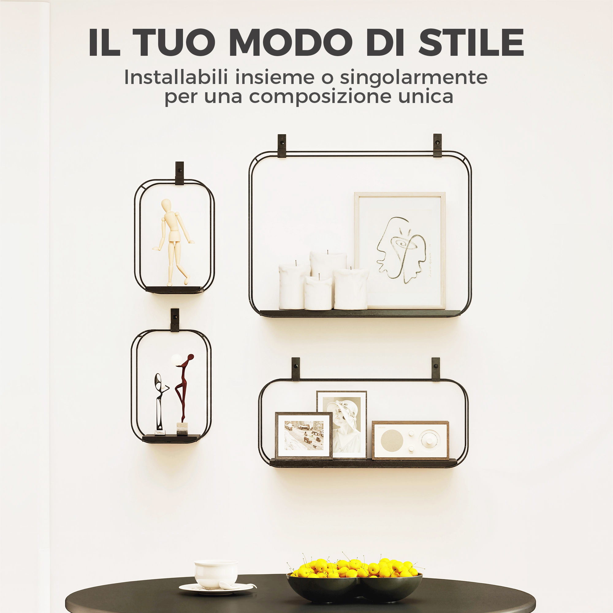 Installazione murale facile