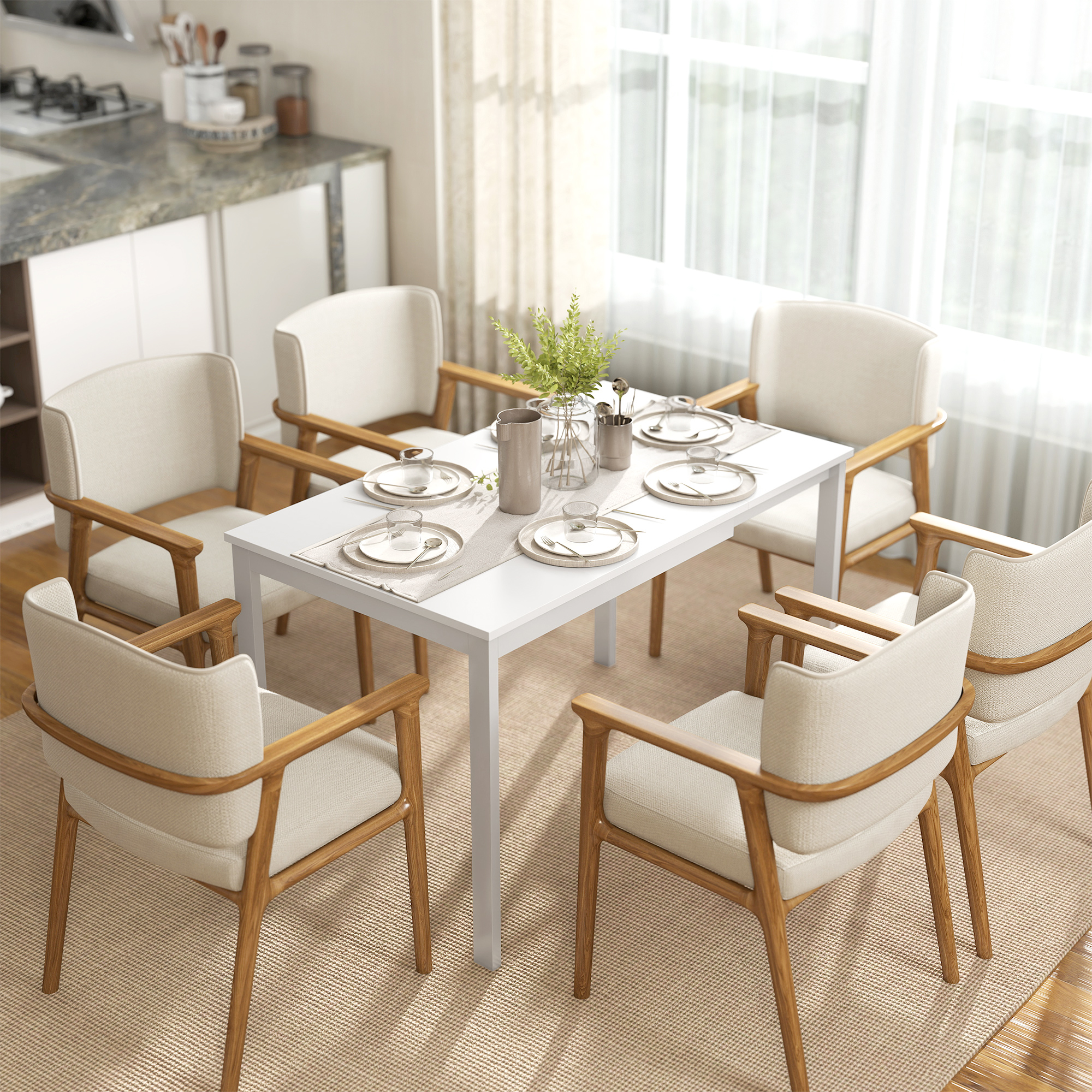 Design blanc moderne - style scandinave