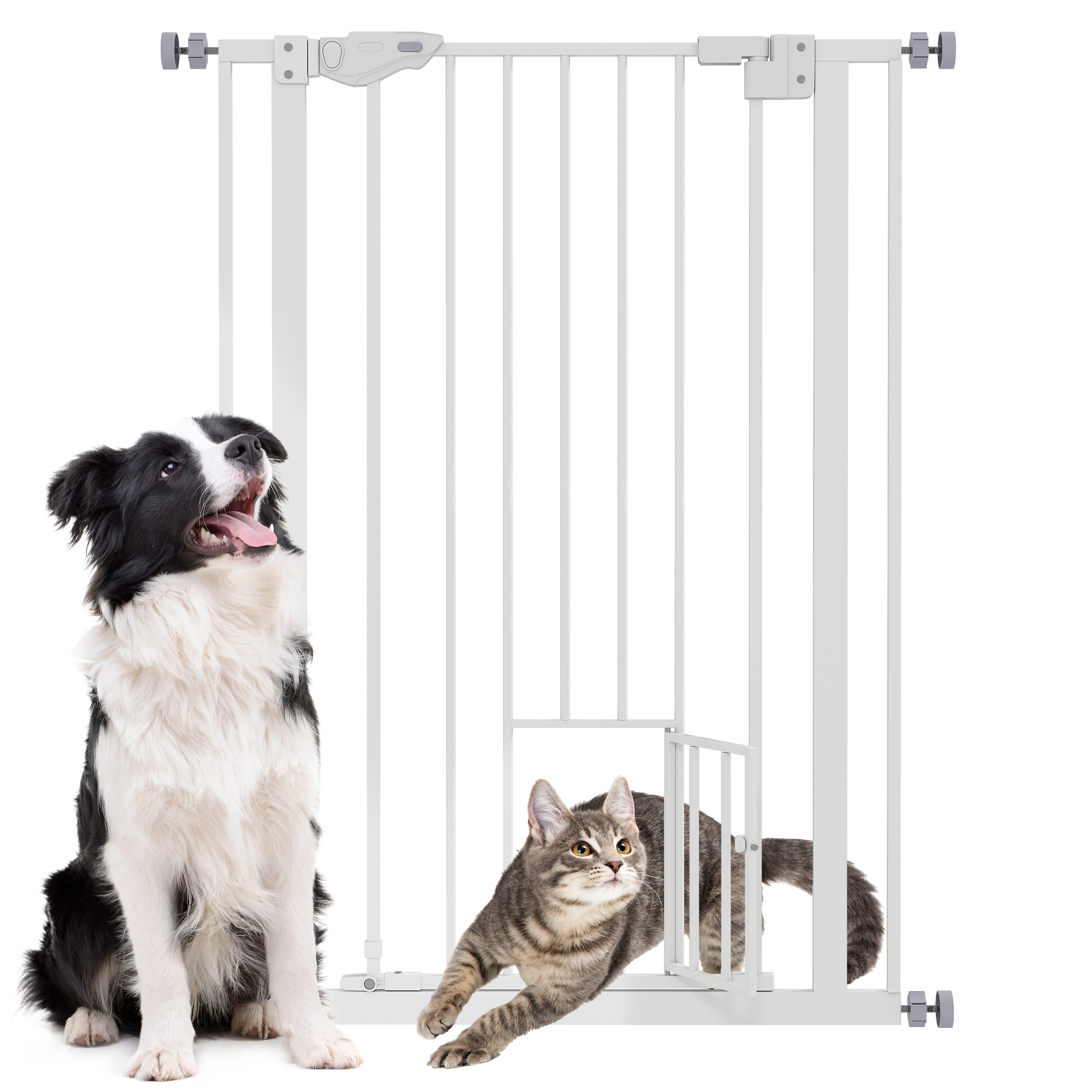 Barrière pour chien réglable