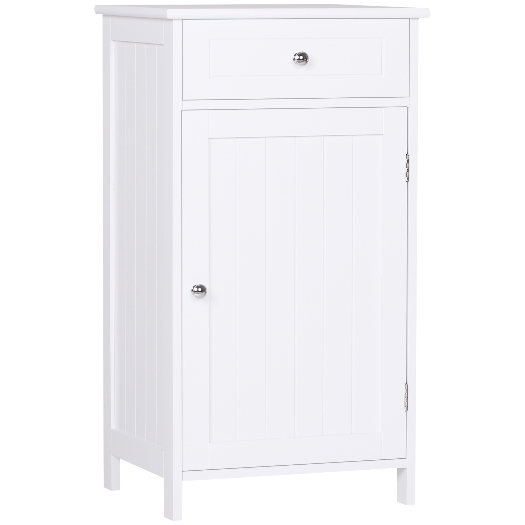 Meuble de salle de bain Irovami blanc double porte vue générale