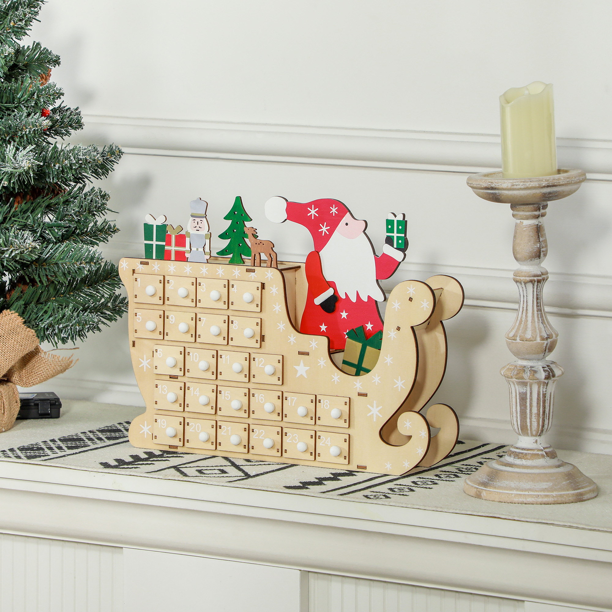 Décoration Noël calendrier